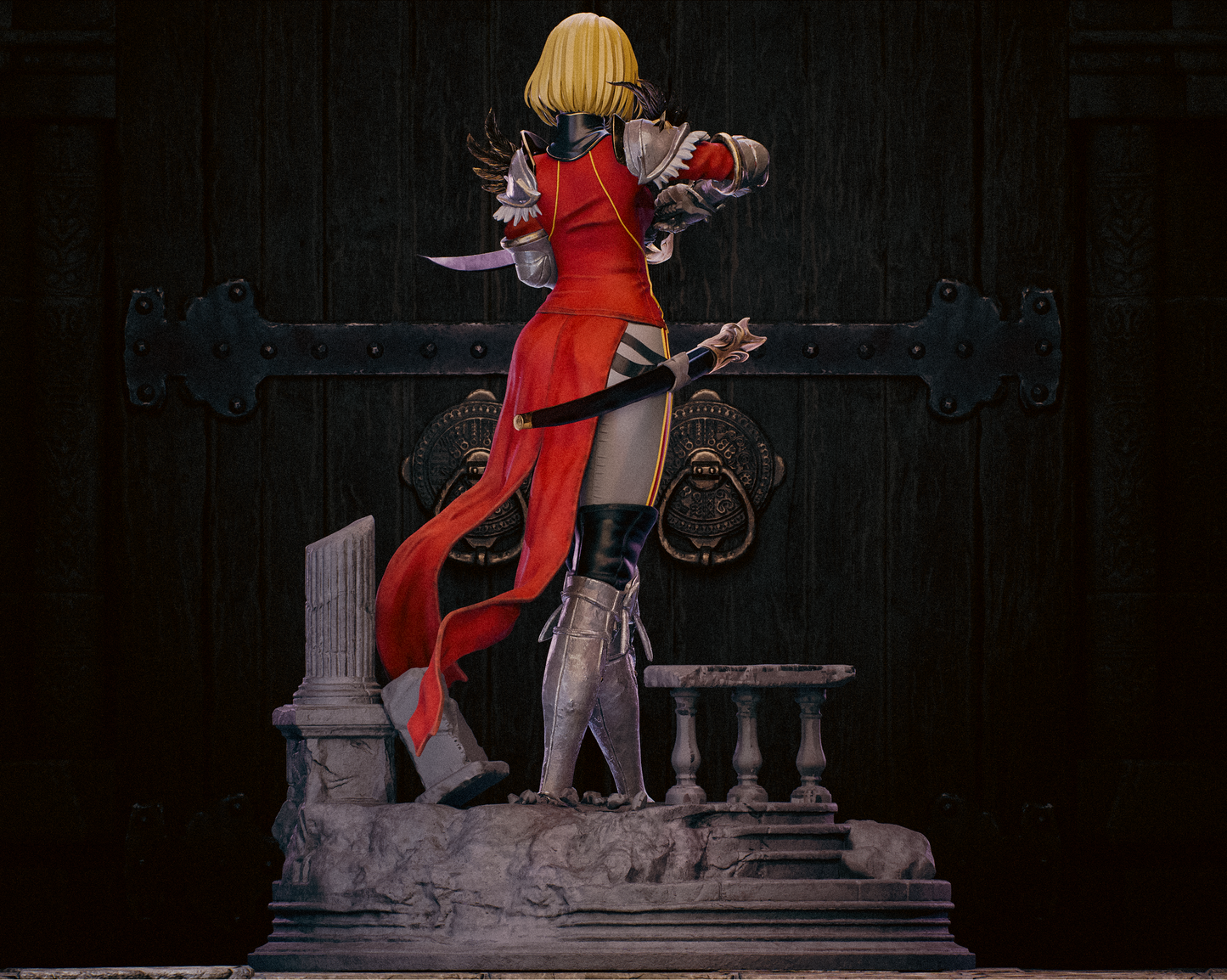 Cha Hae-In Style Solo Leveling Unpainted Resin Garage Kit (1/6-1/12)