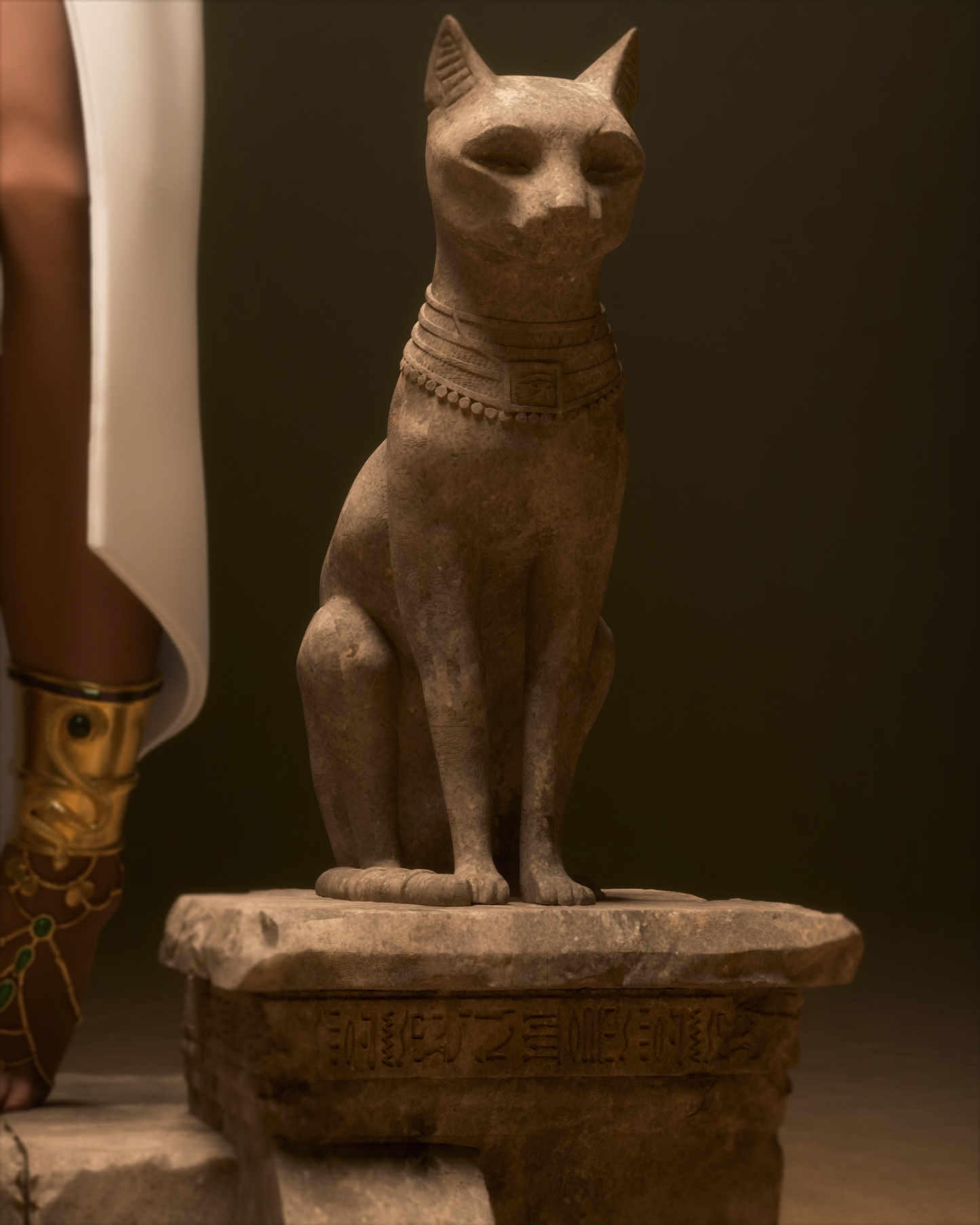 Modern Egyptian Queen Cleopatra resin kit – Unpainted 3D Printed Model kit