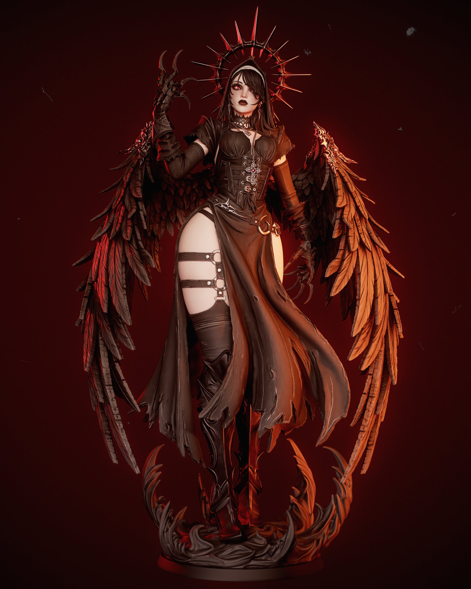 Grimdark unpainted model