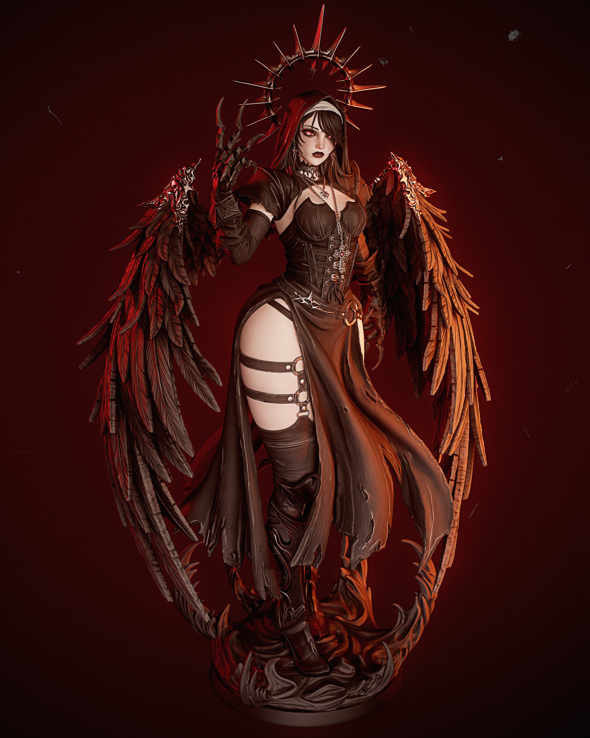 Horror display figure kit