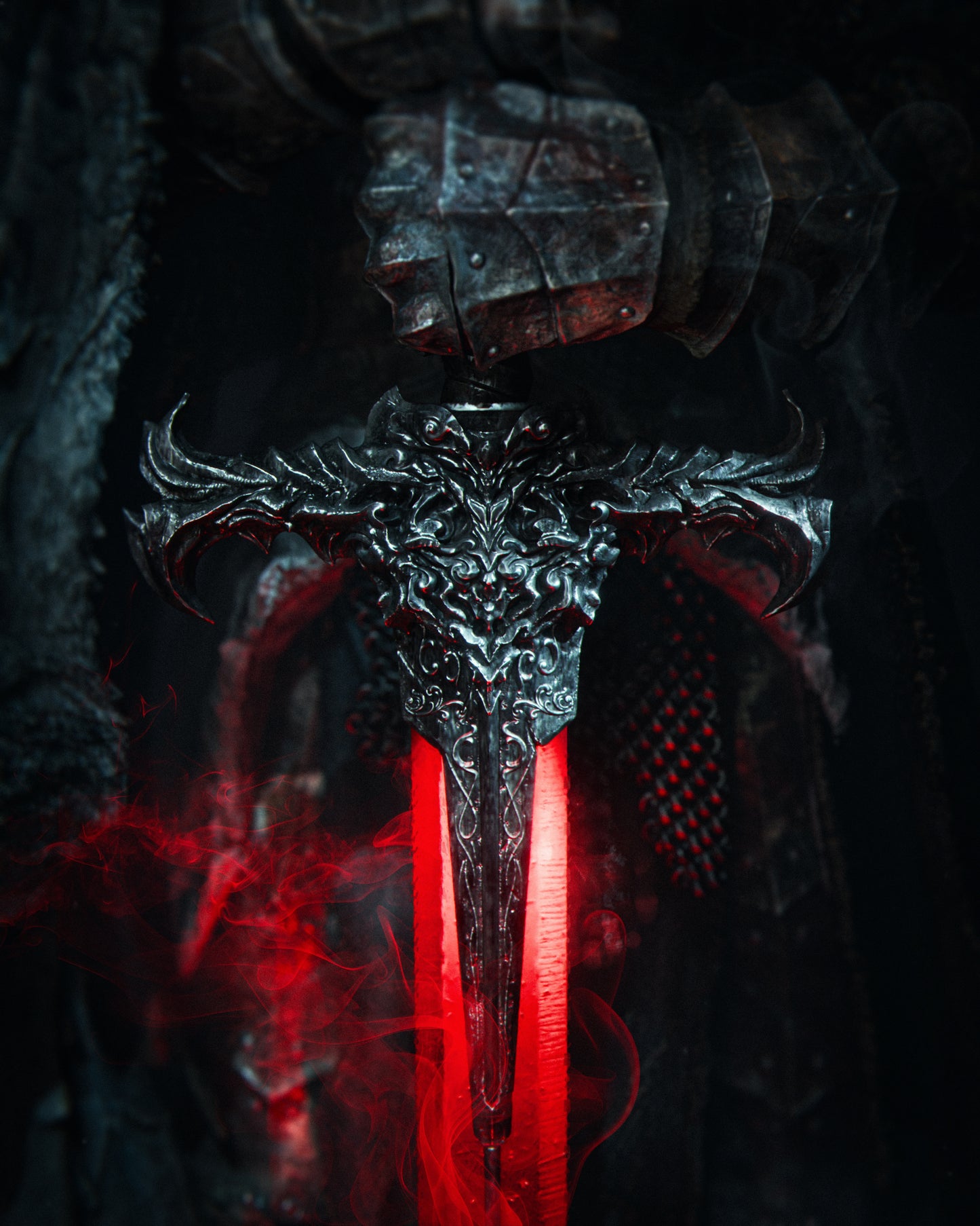 Death Knight OC – Unpainted 3D Printed Model Kit