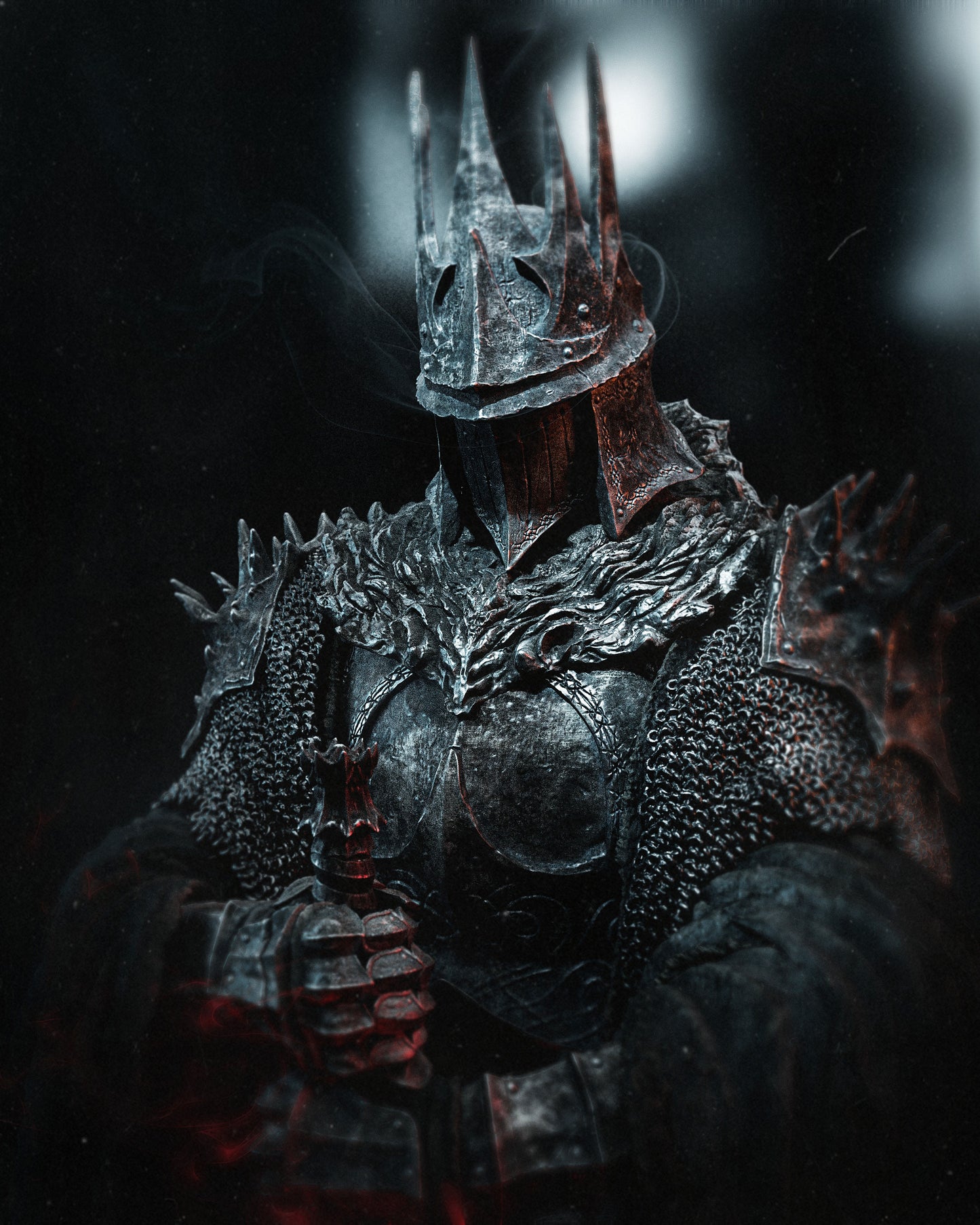 Death Knight OC – Unpainted 3D Printed Model Kit