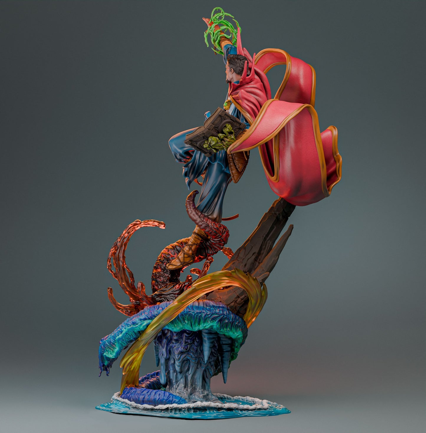 Doctor Strange figure kit - Unpainted 3D printed resin model kit
