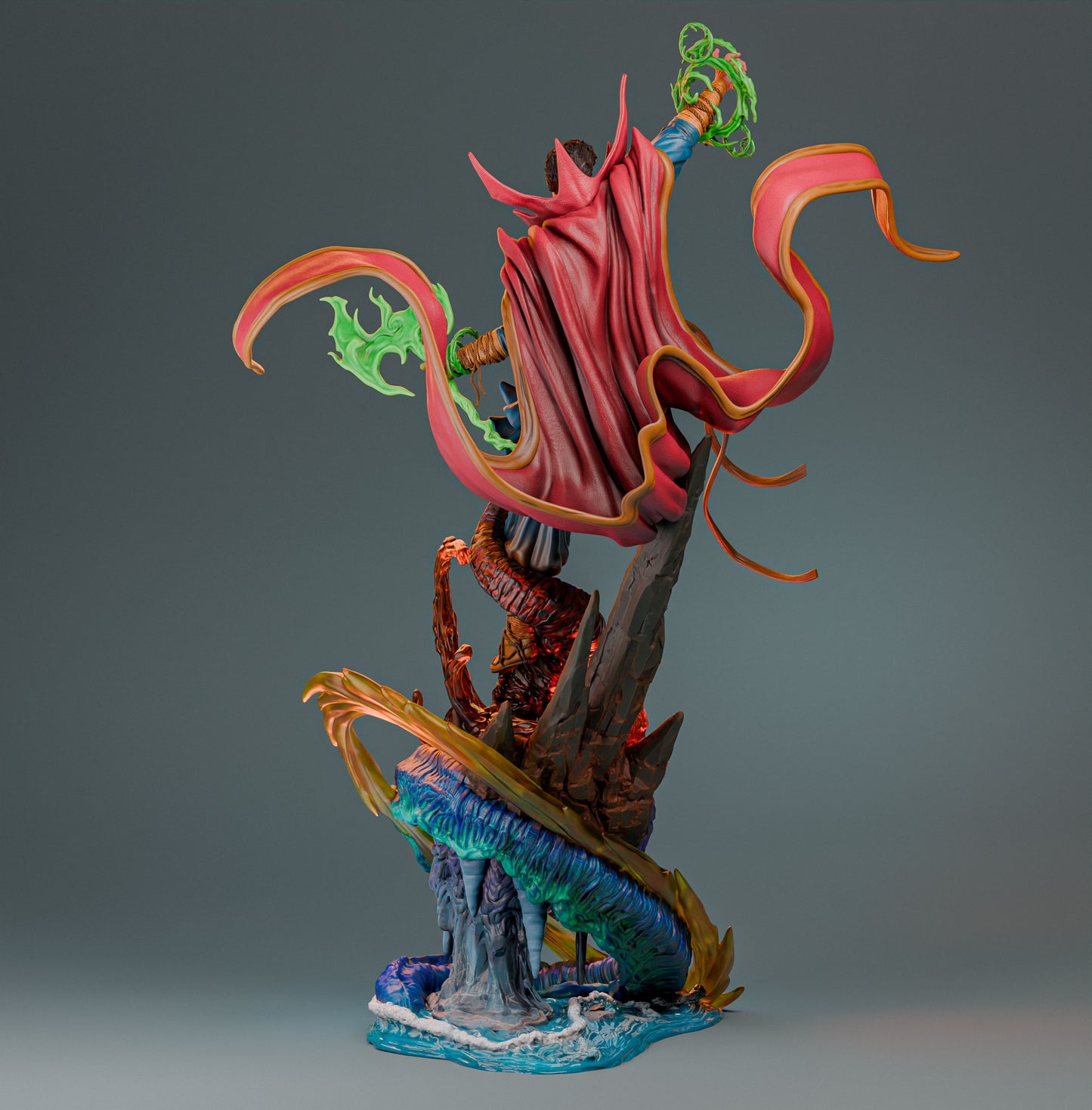 Doctor Strange figure kit - Unpainted 3D printed resin model kit