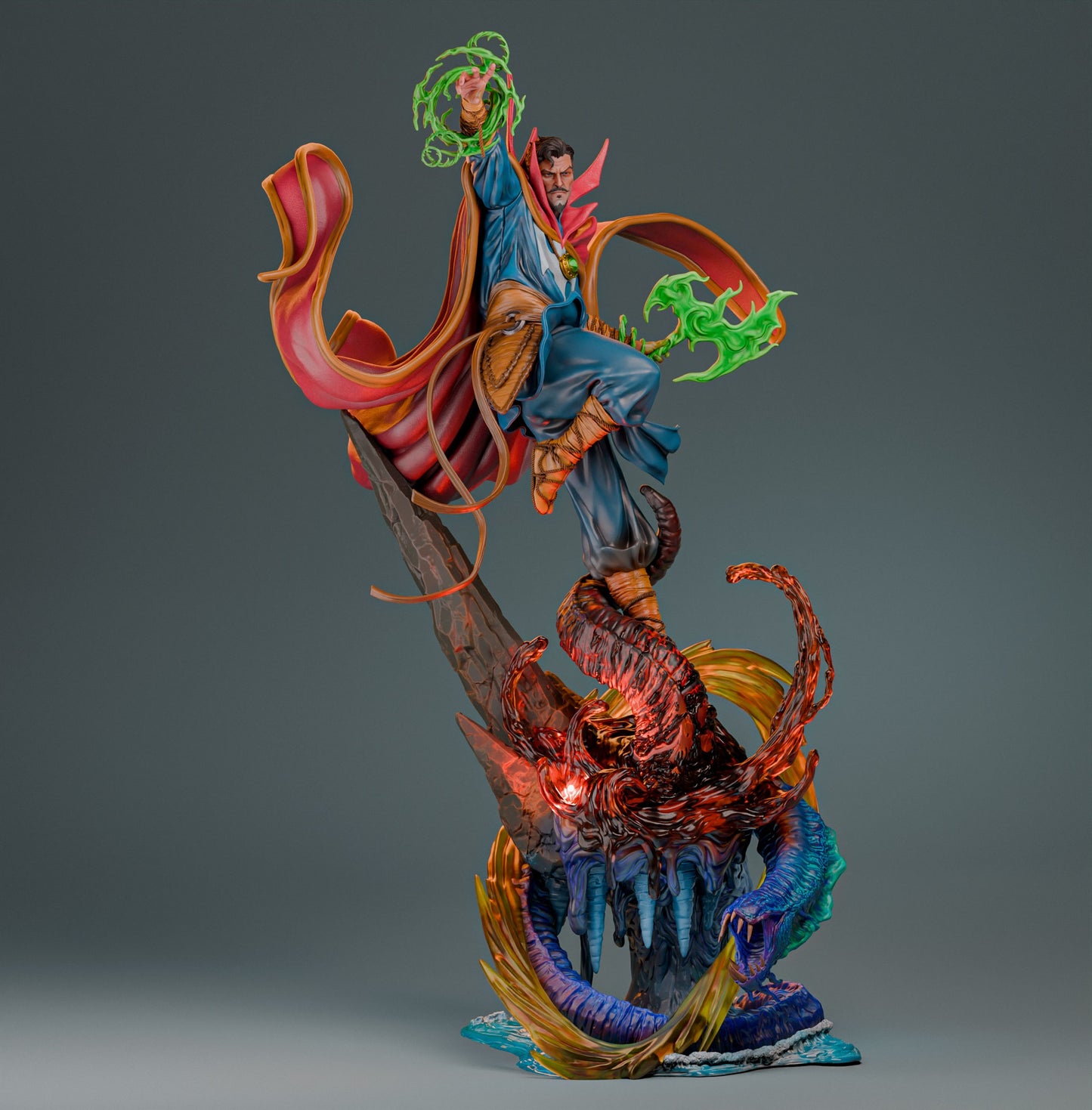 Doctor Strange Arcane magic unpainted model