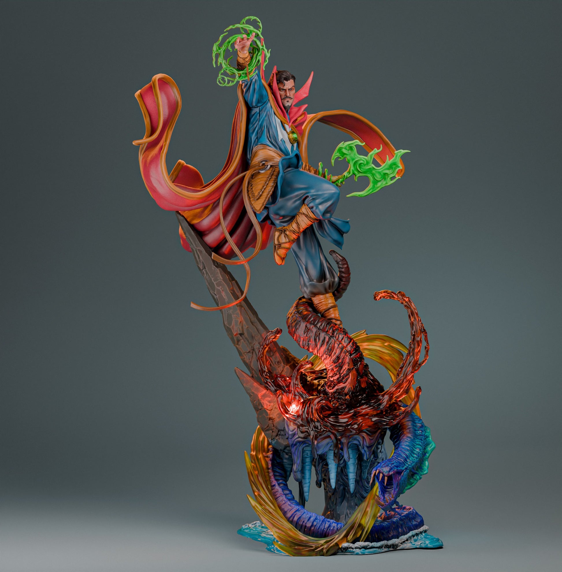 Doctor Strange Arcane magic unpainted model