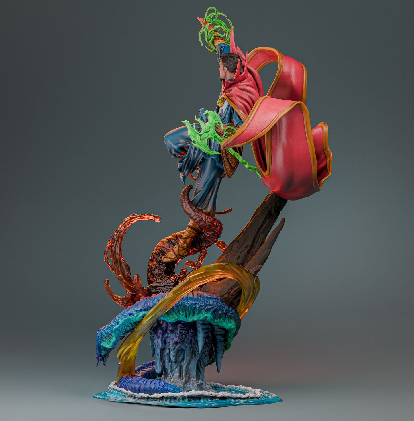 Doctor Strange figure kit - Unpainted 3D printed resin model kit