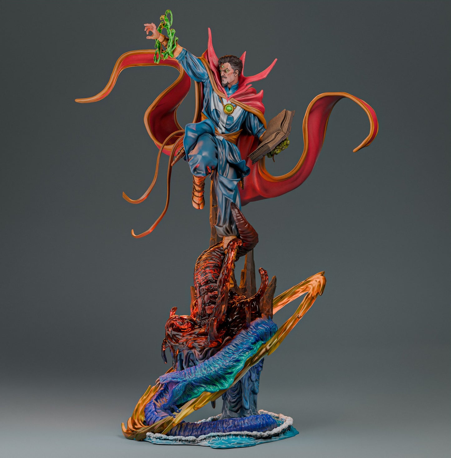 Doctor Strange figure kit - Unpainted 3D printed resin model kit