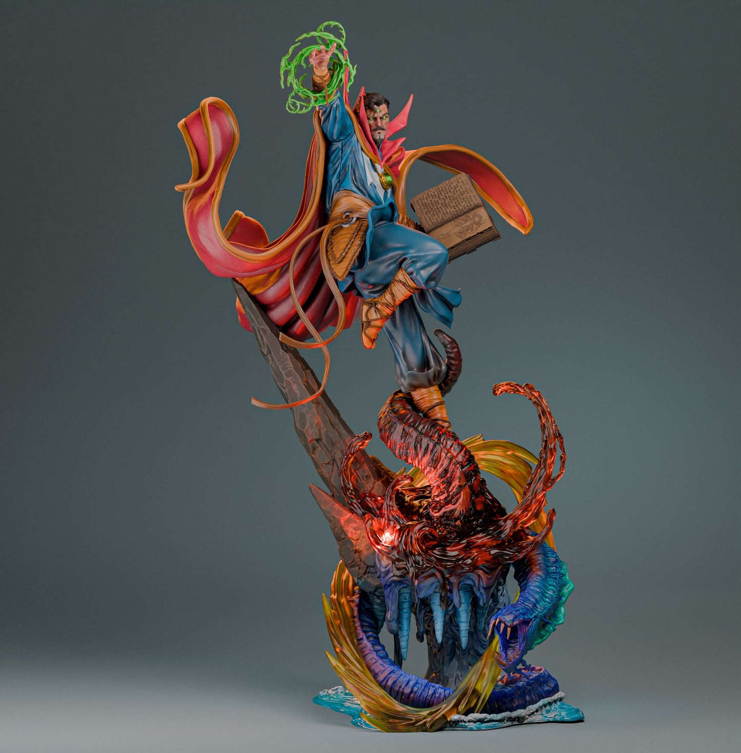 Doctor Strange figure kit - Unpainted 3D printed resin model kit