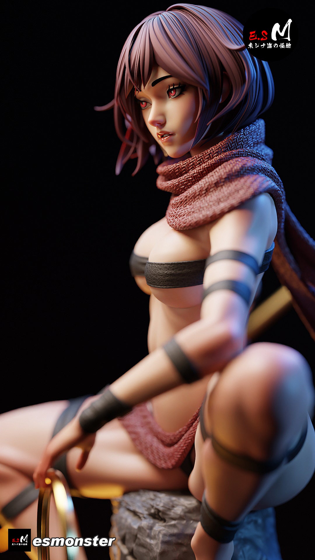 Relic Huntress Jin Fantasy Unpainted Resin Garage Model Kit (1/6-1/12)