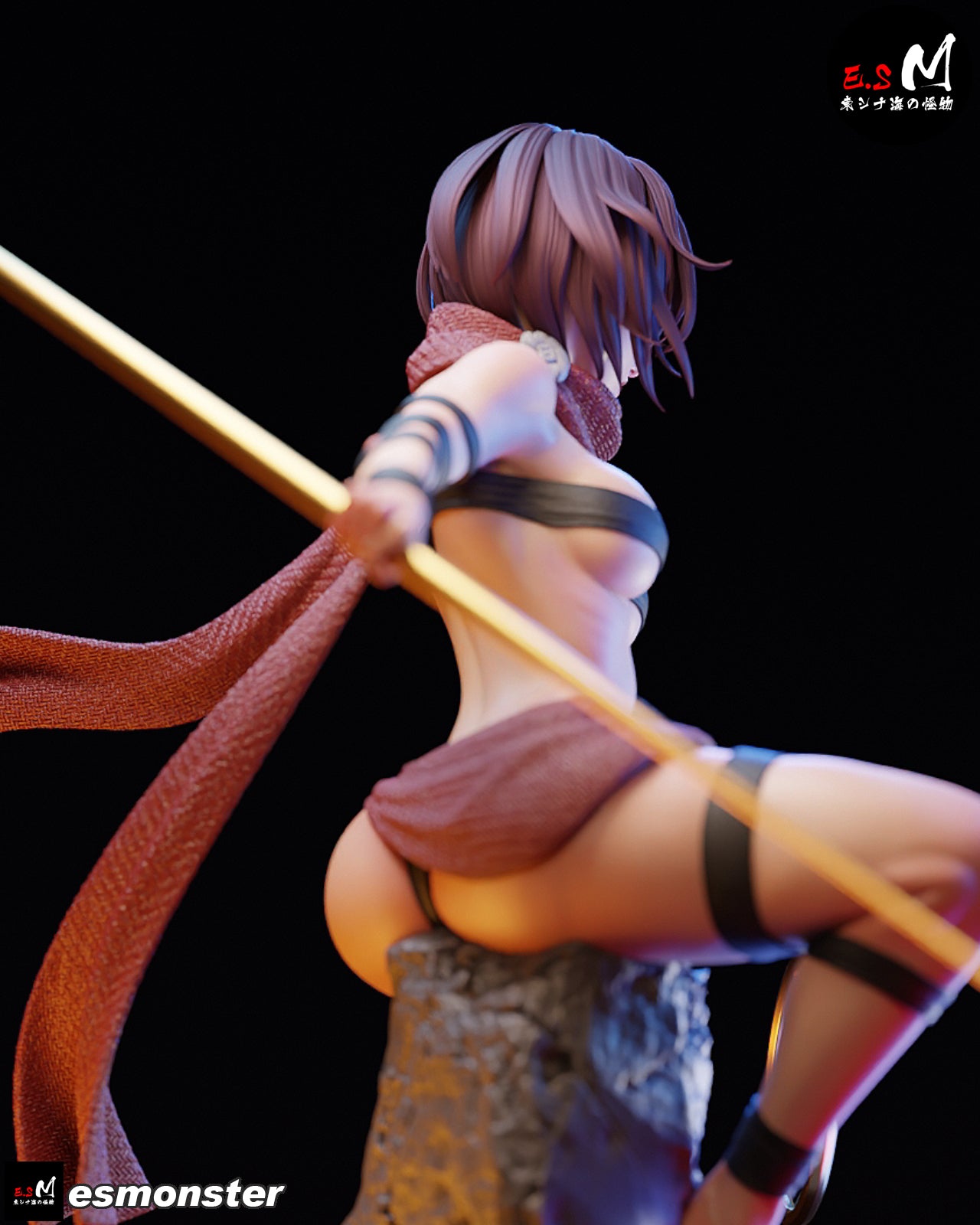 Relic Huntress Jin Fantasy Unpainted Resin Garage Model Kit (1/6-1/12)