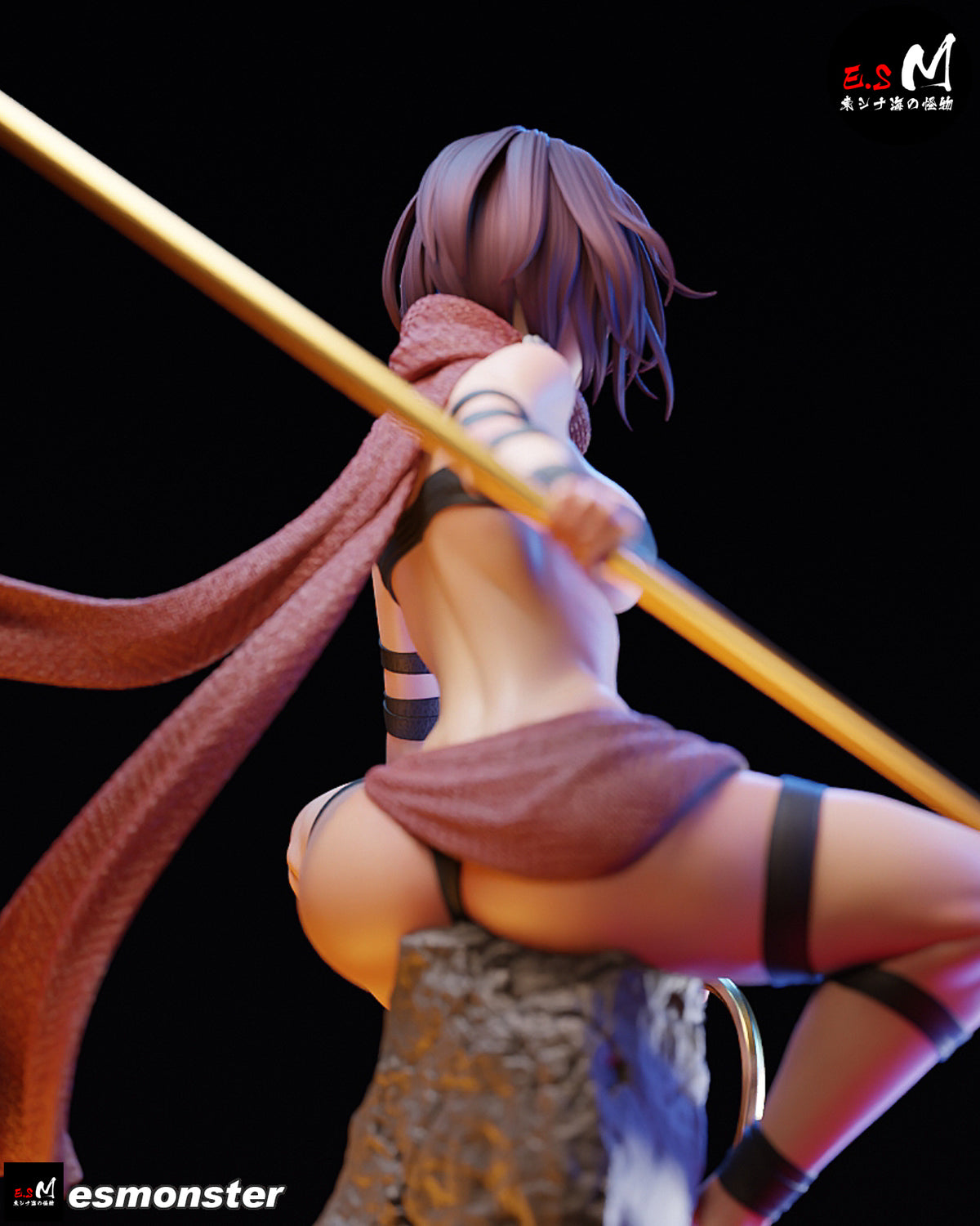 Relic Huntress Jin Fantasy Unpainted Resin Garage Model Kit (1/6-1/12)