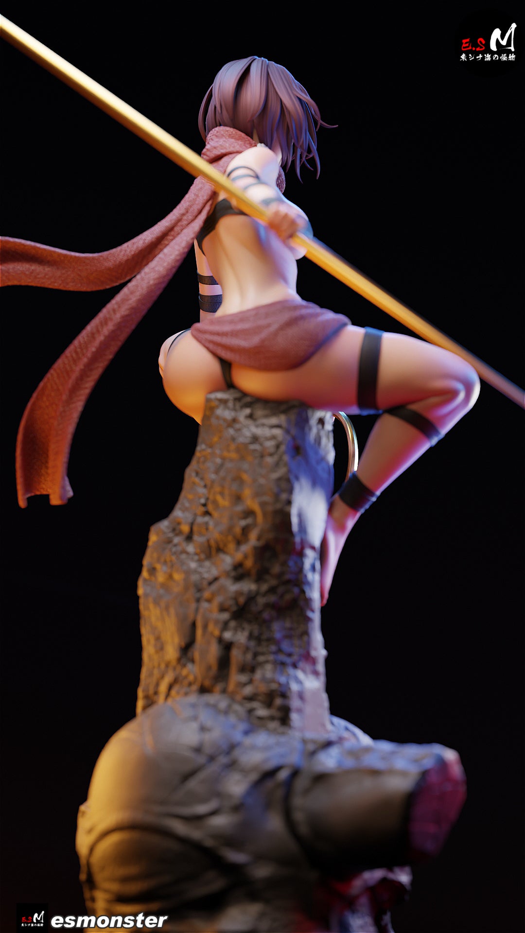 Relic Huntress Jin Fantasy Unpainted Resin Garage Model Kit (1/6-1/12)