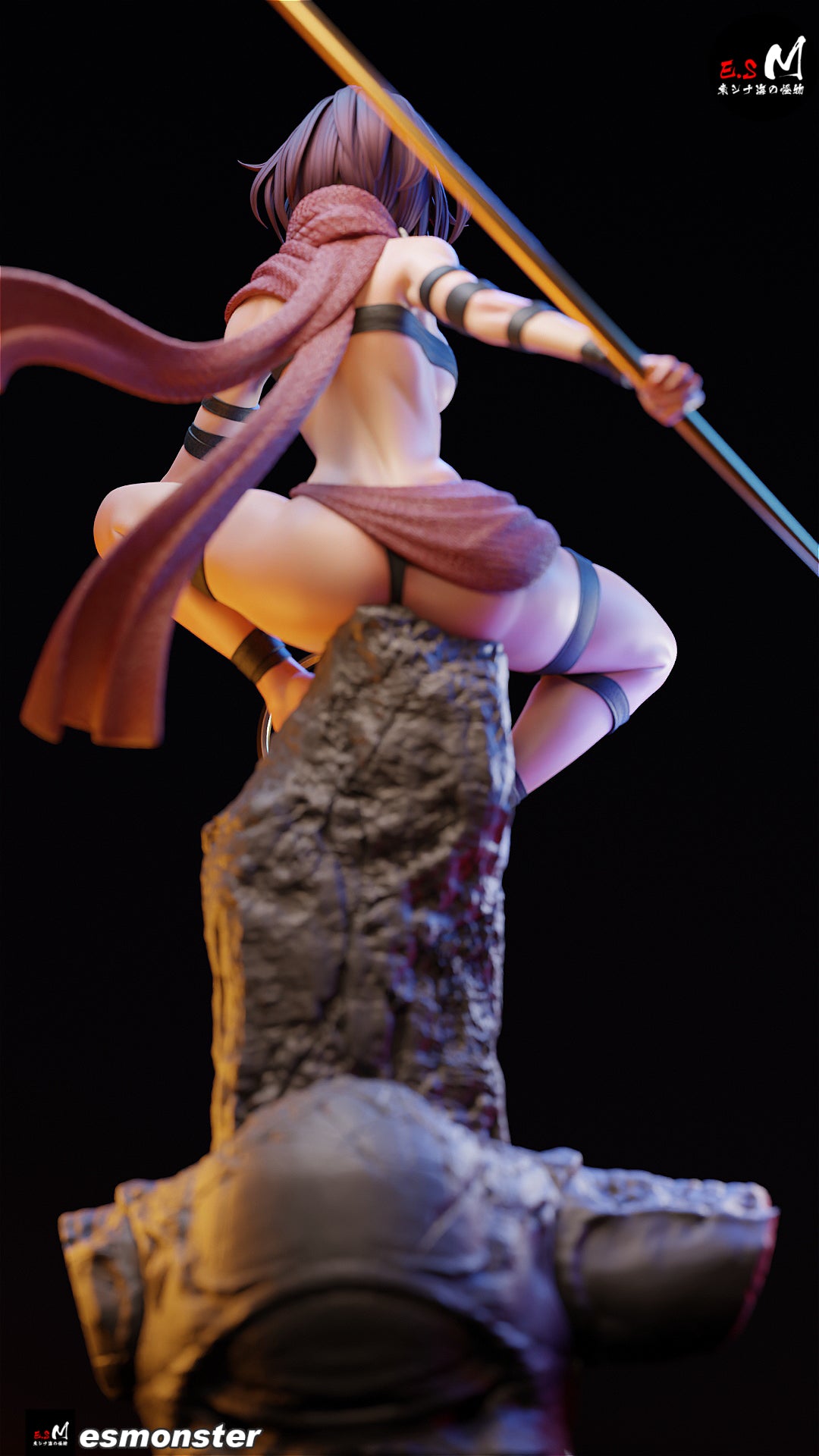 Relic Huntress Jin Fantasy Unpainted Resin Garage Model Kit (1/6-1/12)