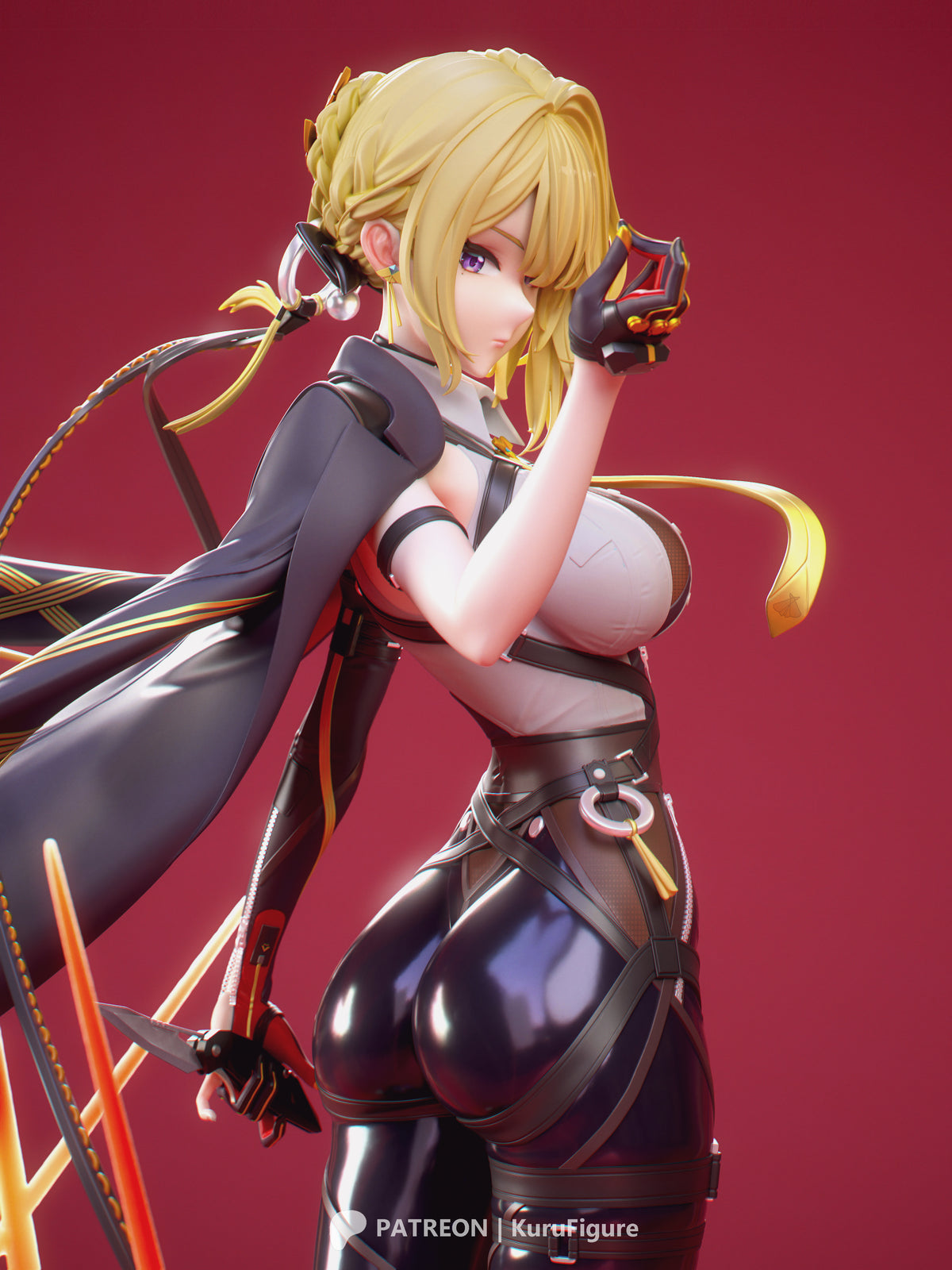 Evelyn Chevalier Style ZZZ Unpainted Resin Garage Kit (1/6-1/12)