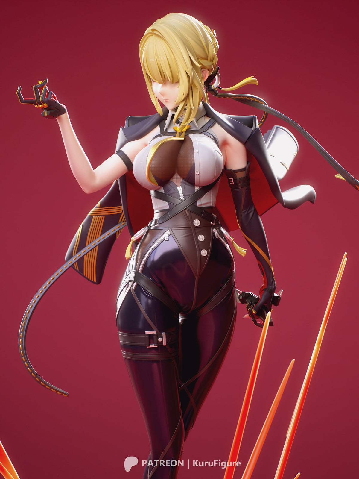Evelyn Chevalier Style ZZZ Unpainted Resin Garage Kit (1/6-1/12)