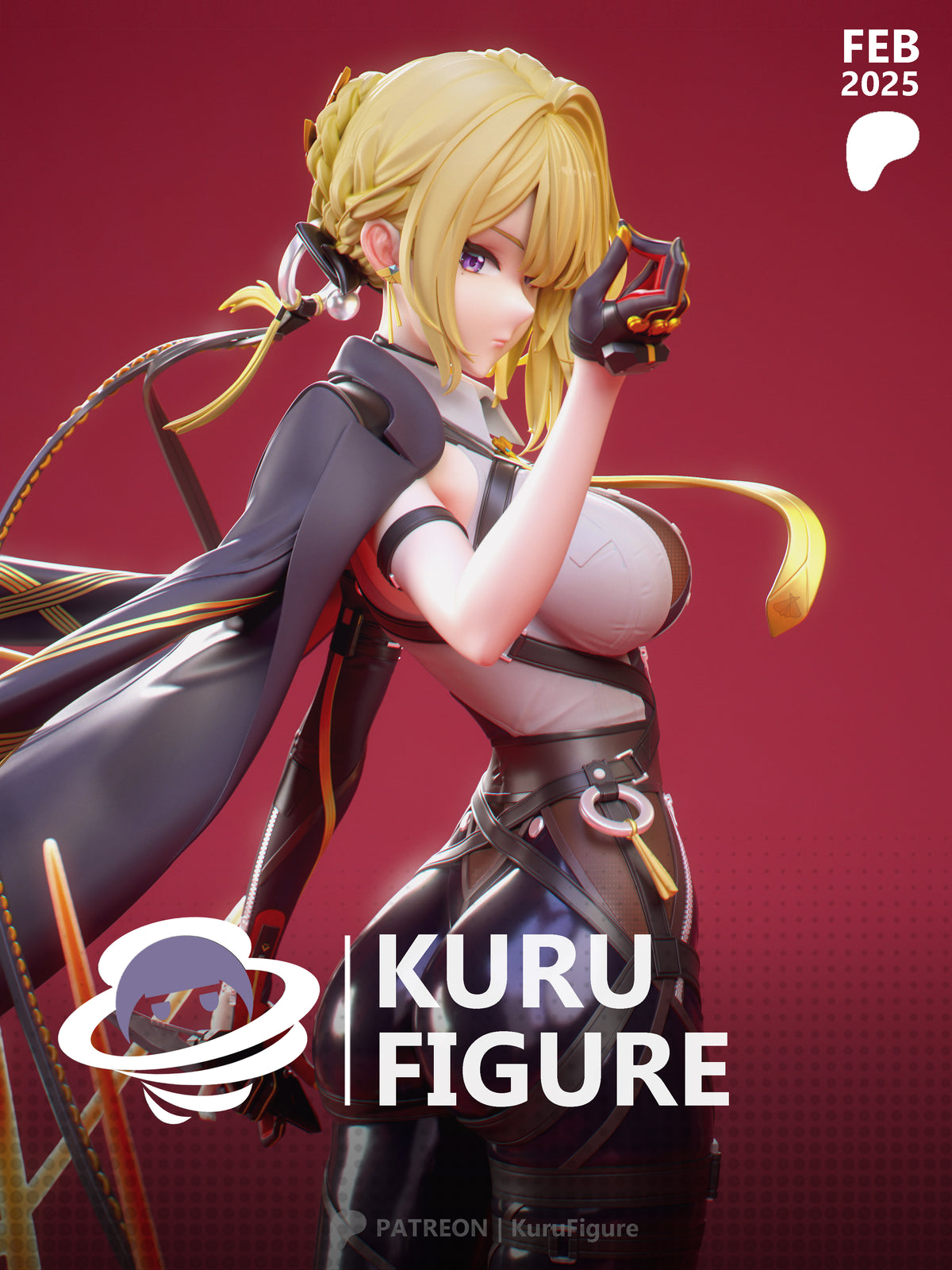 Evelyn Chevalier Style ZZZ Unpainted Resin Garage Kit (1/6-1/12)