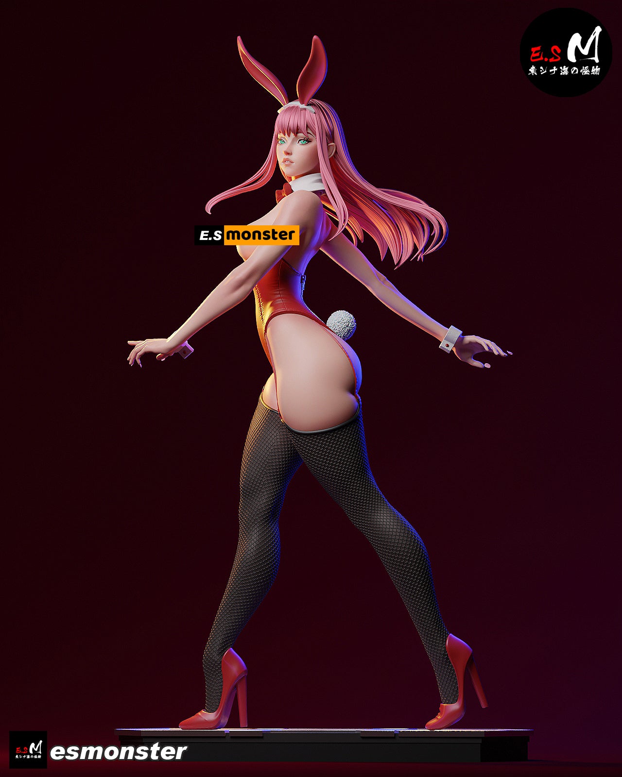Zero Two Style Darling in the Franxx Unpainted Resin Garage Kit (1/6-1/12)
