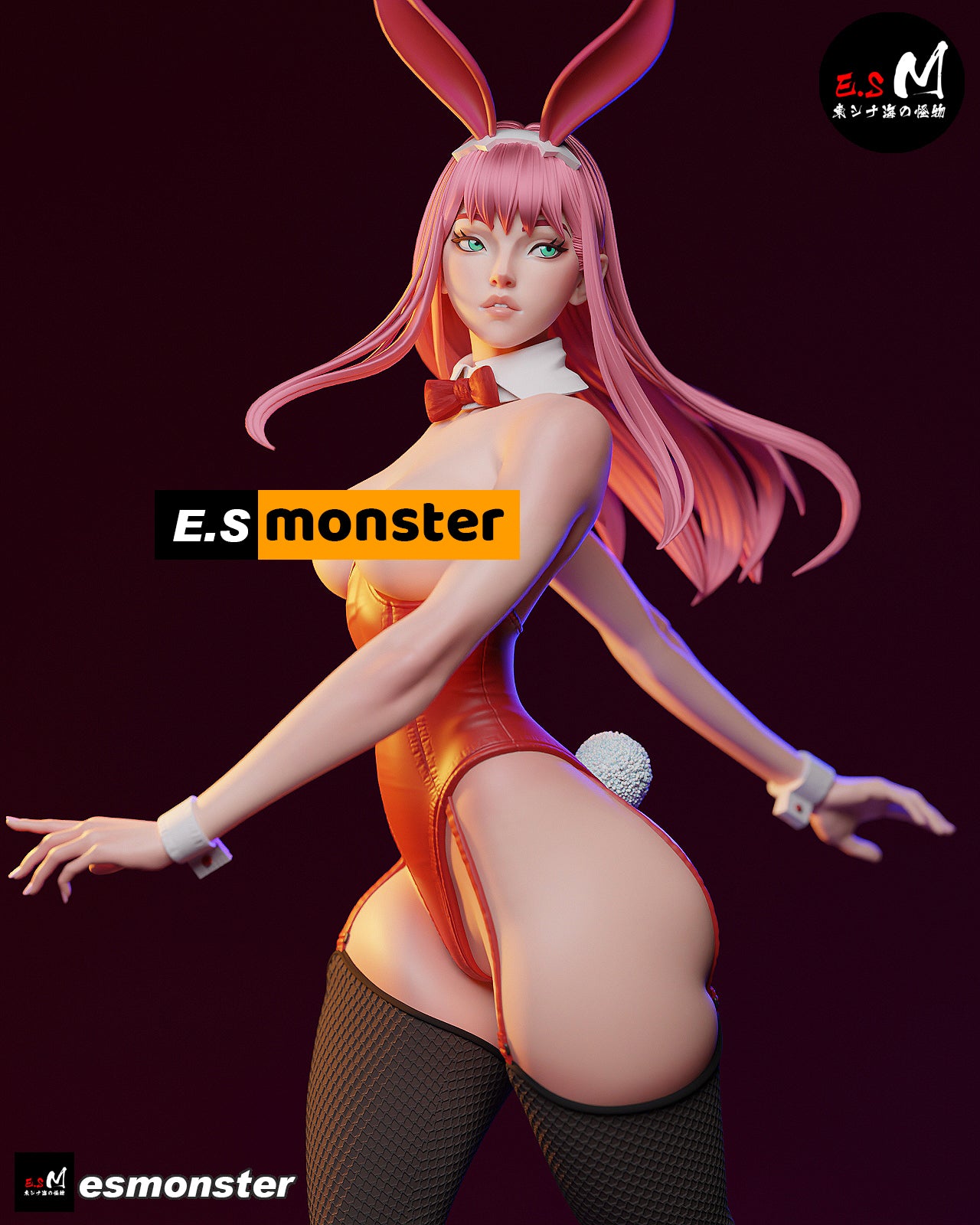 Zero Two Style Darling in the Franxx Unpainted Resin Garage Kit (1/6-1/12)