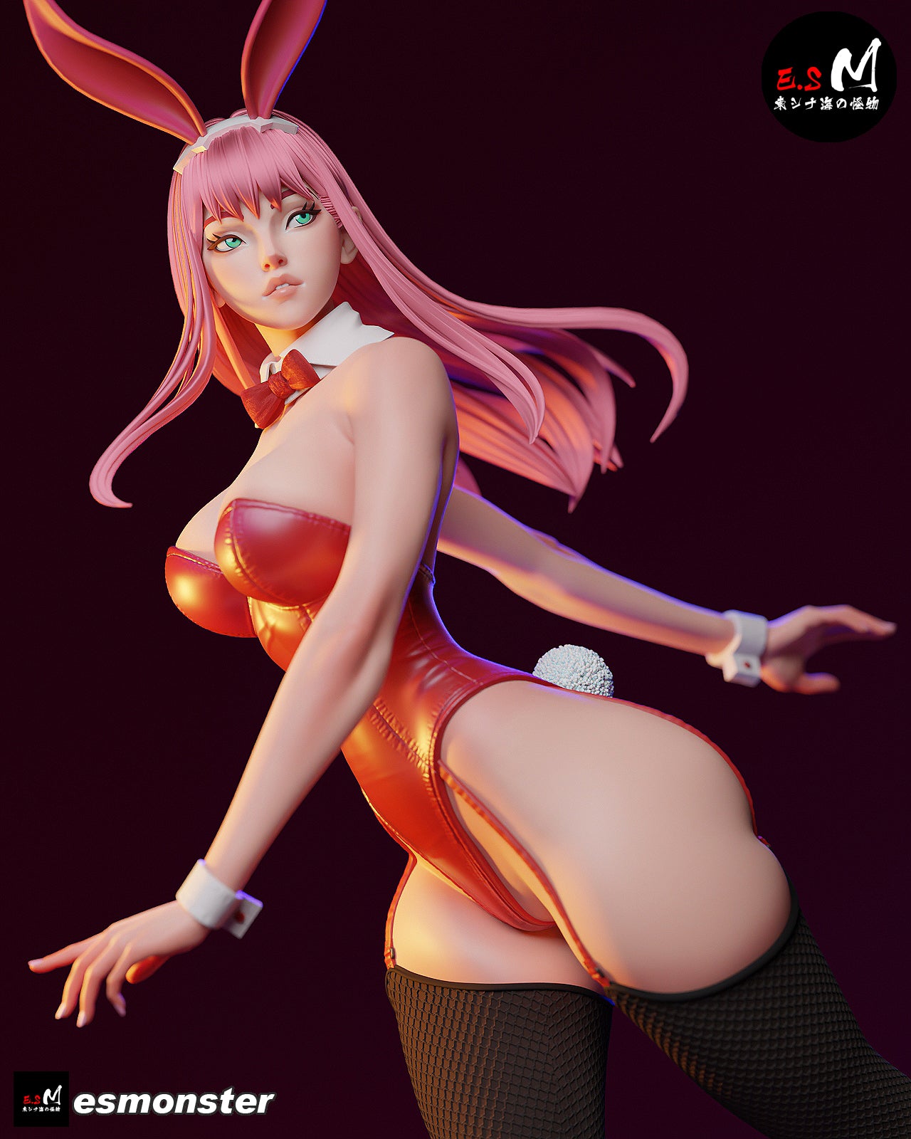 Zero Two Style Darling in the Franxx Unpainted Resin Garage Kit (1/6-1/12)