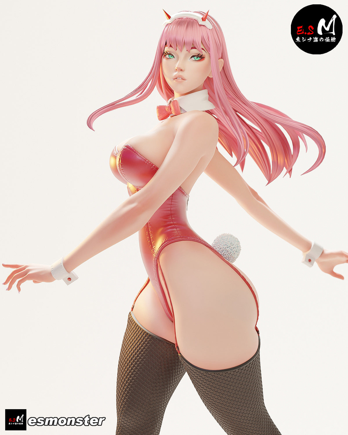 Zero Two Style Darling in the Franxx Unpainted Resin Garage Kit (1/6-1/12)