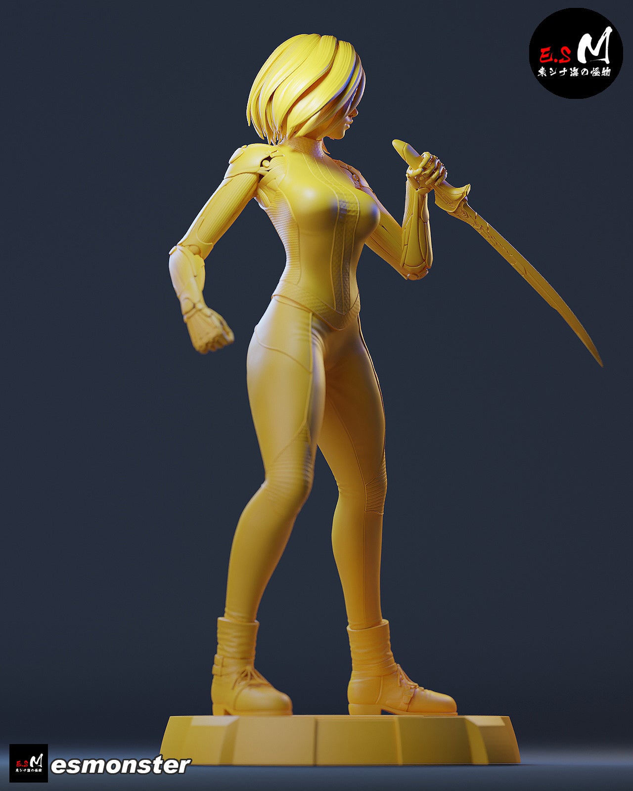 Alita Style Battle Angel Cyberpunk Unpainted Resin Garage Kit (1/6-1/12)