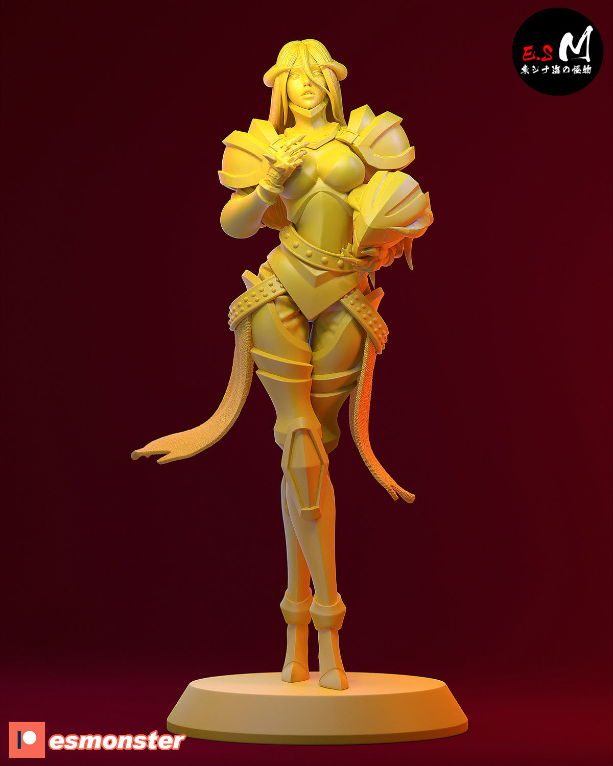 Albedo Style Overlord Anime Unpainted Resin Garage Kit (1/6-1/12)