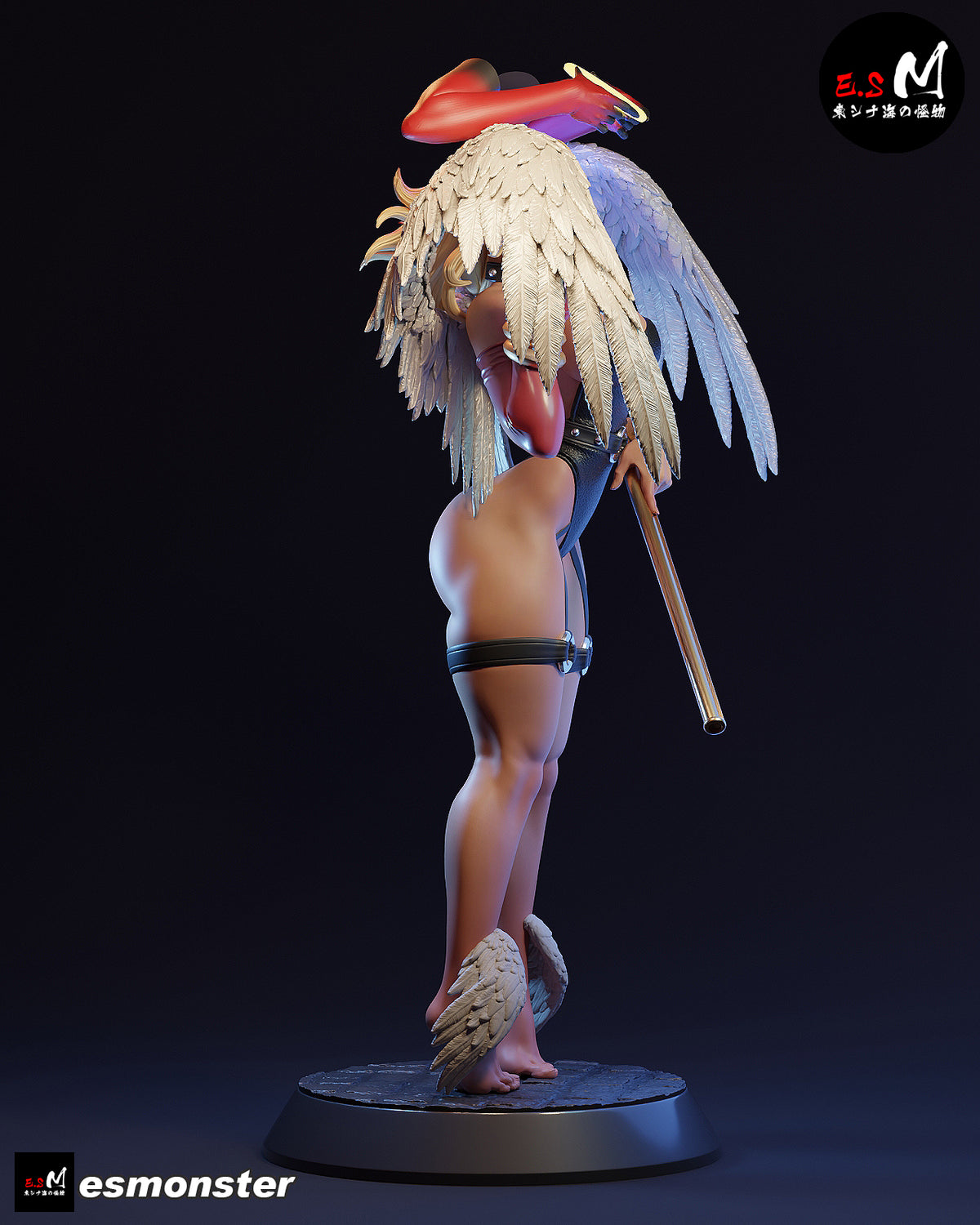 Fallen Angel Anaita Dark Fantasy Unpainted Resin Garage Model Kit (1/6-1/12)
