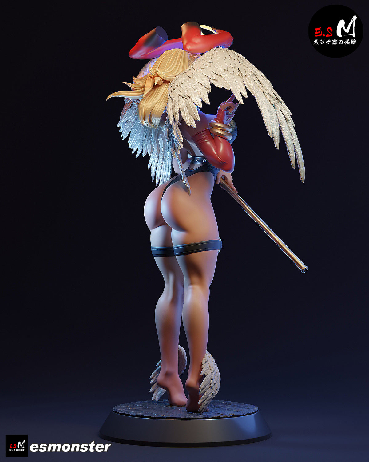Fallen Angel Anaita Dark Fantasy Unpainted Resin Garage Model Kit (1/6-1/12)