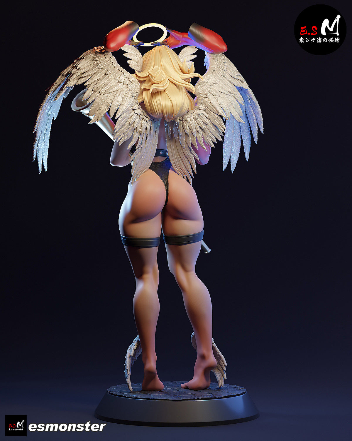 Fallen Angel Anaita Dark Fantasy Unpainted Resin Garage Model Kit (1/6-1/12)