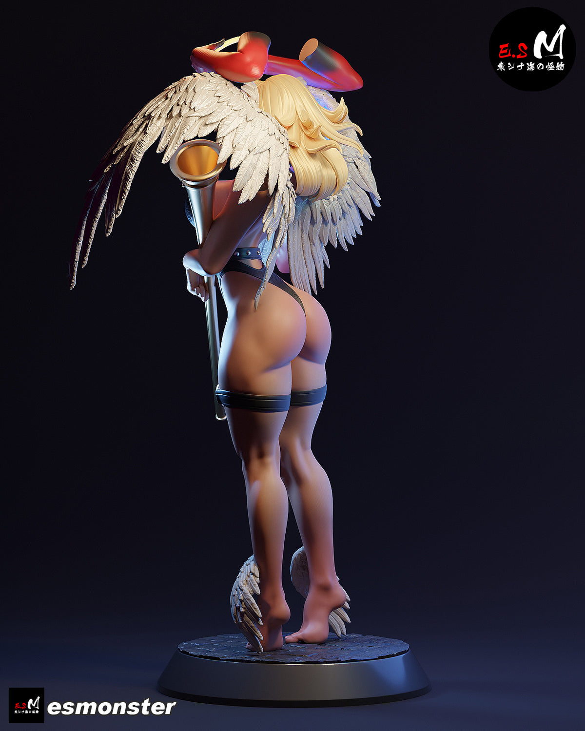 Fallen Angel Anaita Dark Fantasy Unpainted Resin Garage Model Kit (1/6-1/12)
