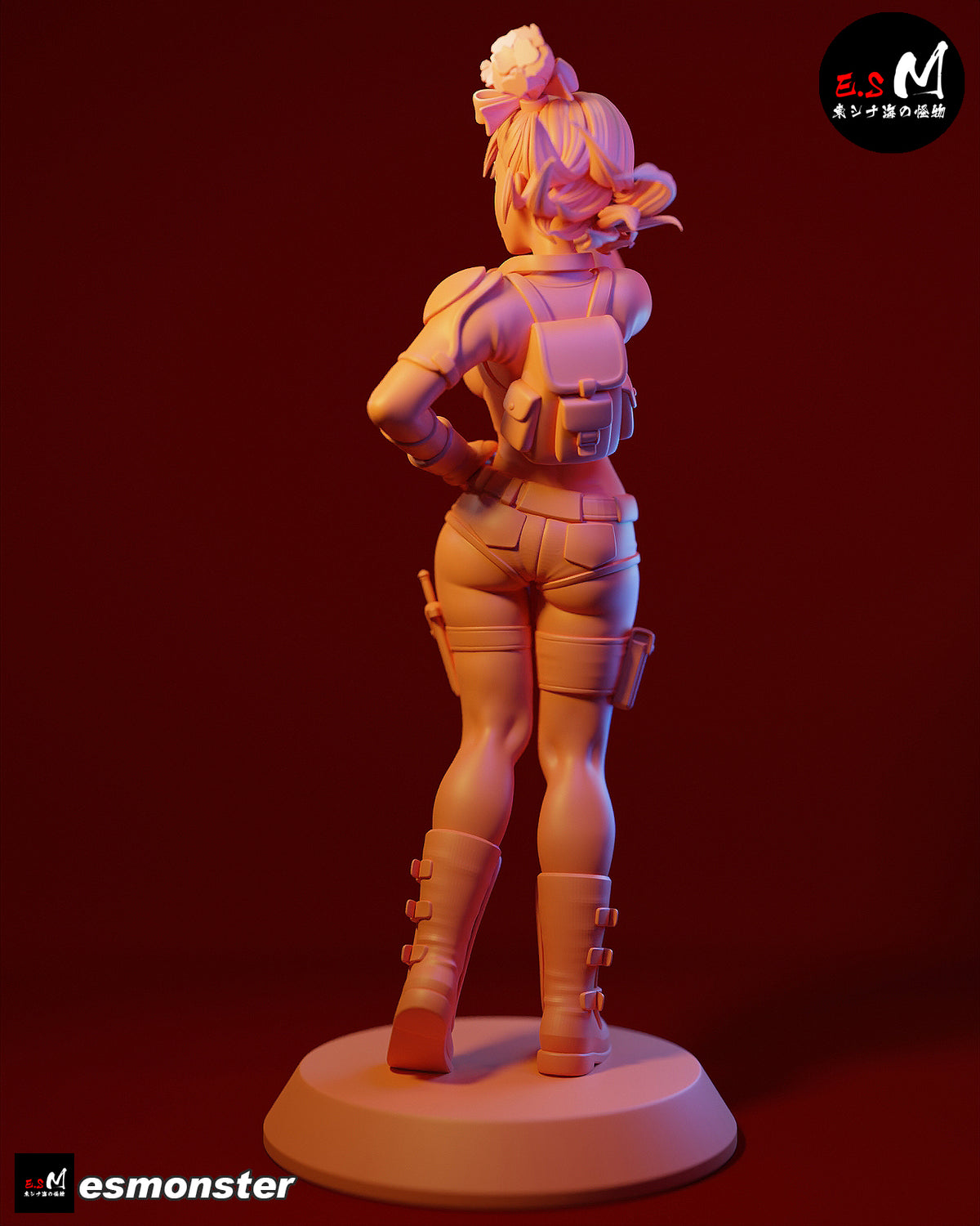 Bulma Style Dragon Ball Adventure Unpainted Resin Garage Kit (1/6-1/12)