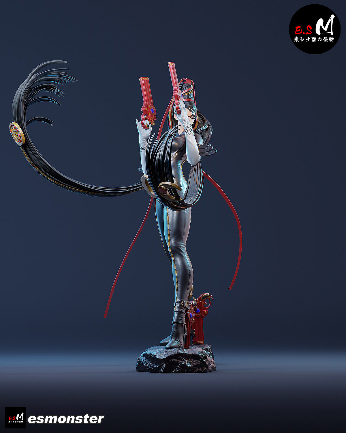 Bayonetta Style Umbral Witch Unpainted Resin Garage Model Kit (1/6-1/12)