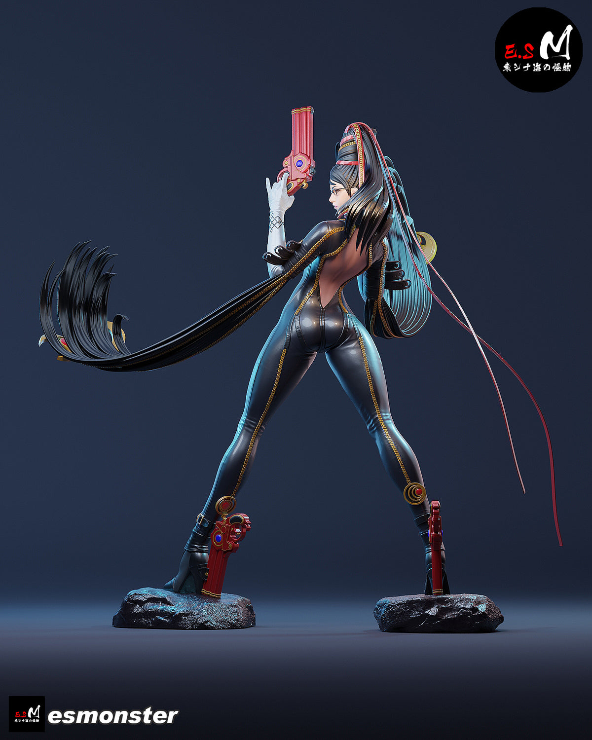 Bayonetta Style Umbral Witch Unpainted Resin Garage Model Kit (1/6-1/12)