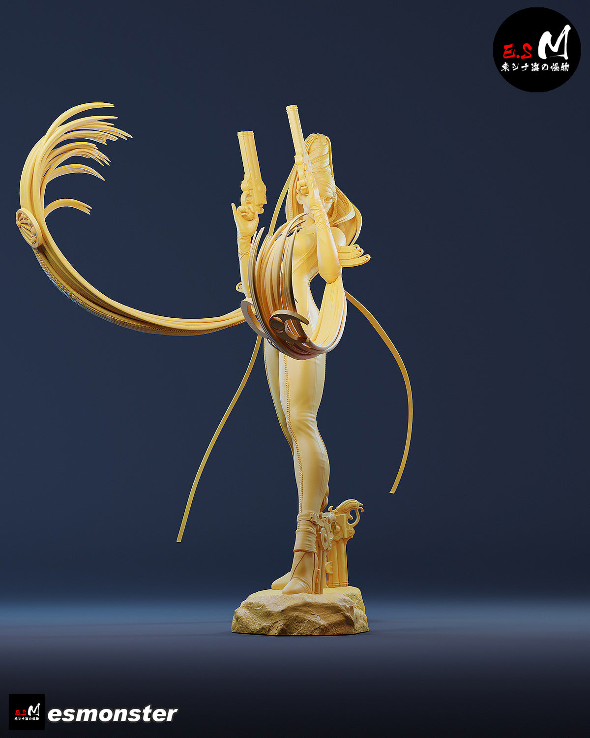 Bayonetta Style Umbral Witch Unpainted Resin Garage Model Kit (1/6-1/12)