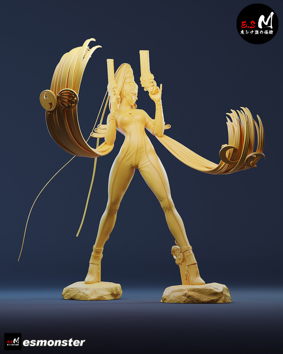 Bayonetta Style Umbral Witch Unpainted Resin Garage Model Kit (1/6-1/12)