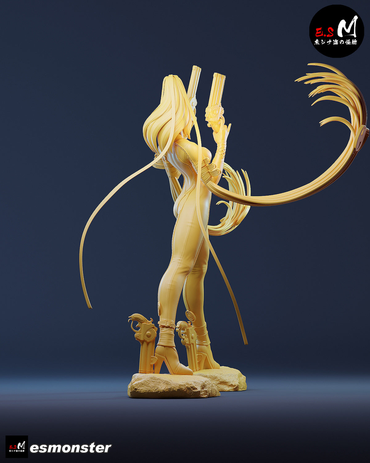 Bayonetta Style Umbral Witch Unpainted Resin Garage Model Kit (1/6-1/12)