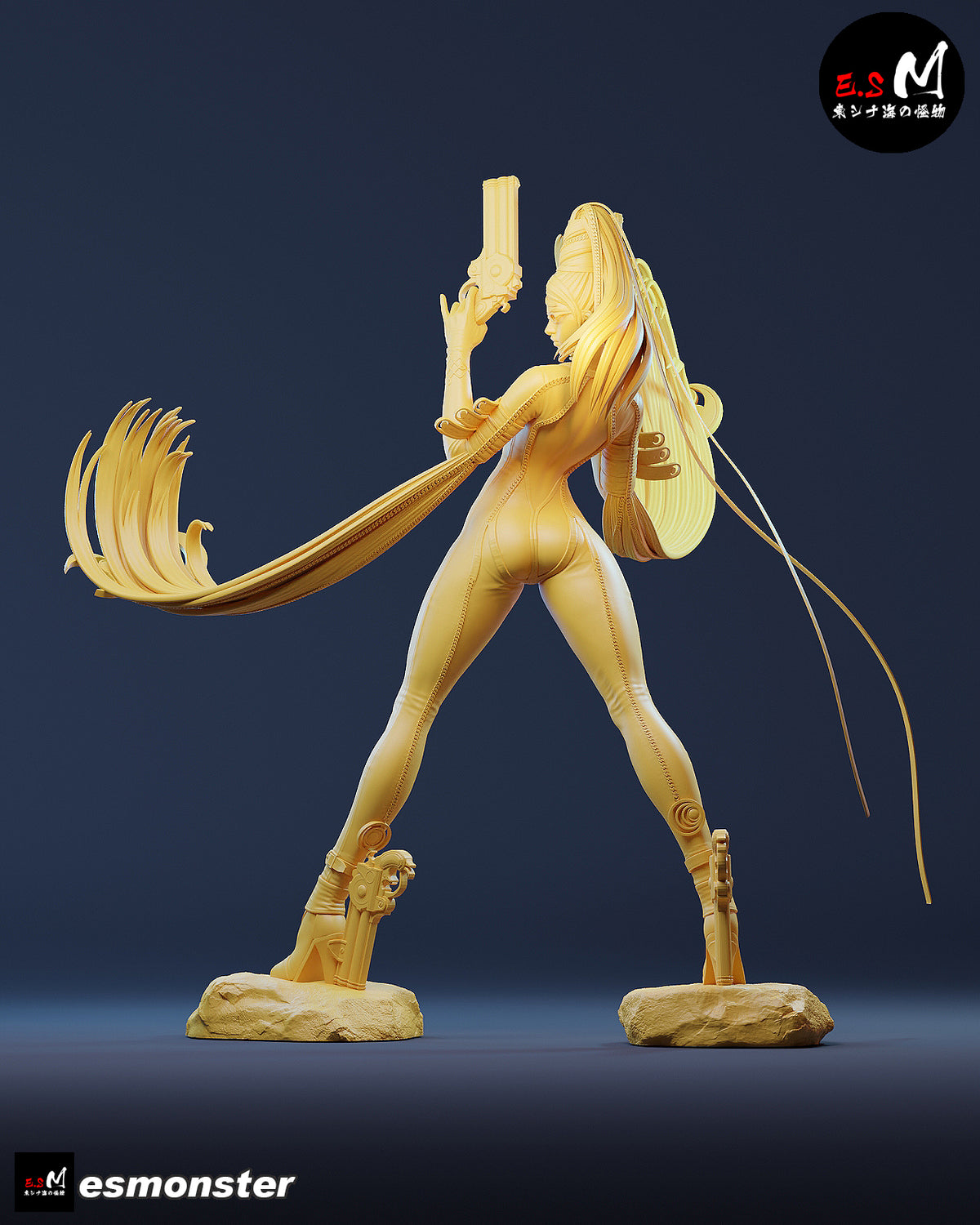 Bayonetta Style Umbral Witch Unpainted Resin Garage Model Kit (1/6-1/12)