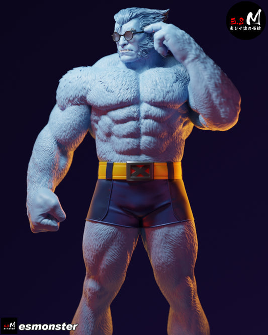 Beast Style Marvel Unpainted Resin Garage Model Kit (1/6-1/12)
