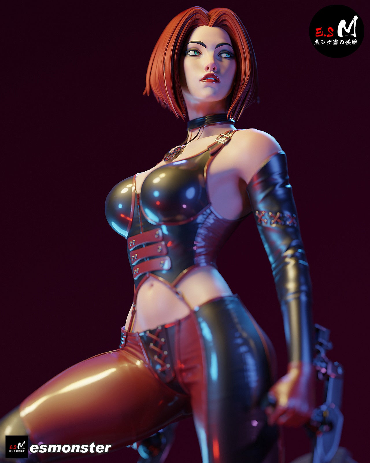 Rayne Style BloodRayne Gothic Horror Unpainted Resin Garage Kit (1/6-1/12)