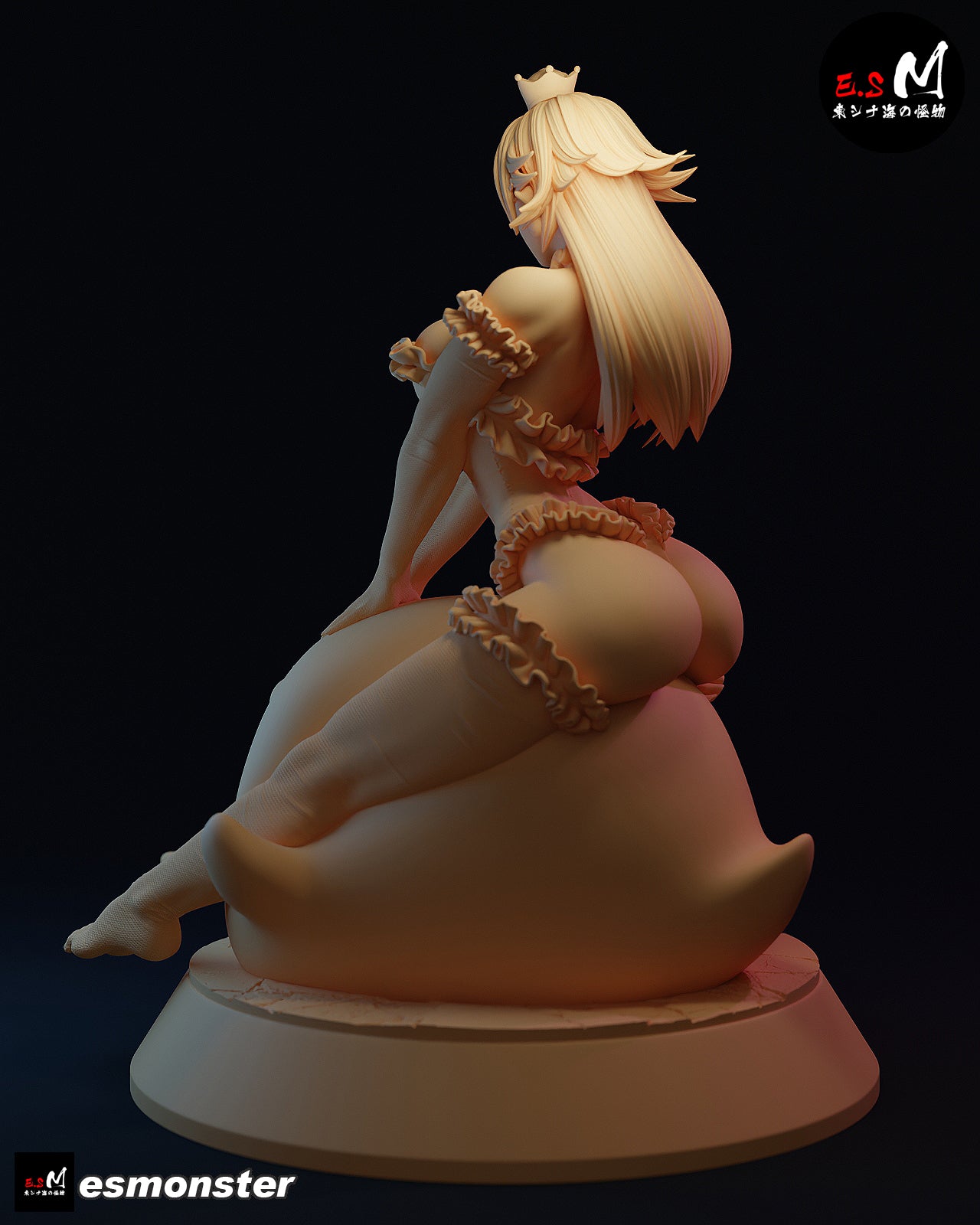 Booette Big Boo Style Mario Unpainted Resin Garage Model Kit (1/6-1/12)