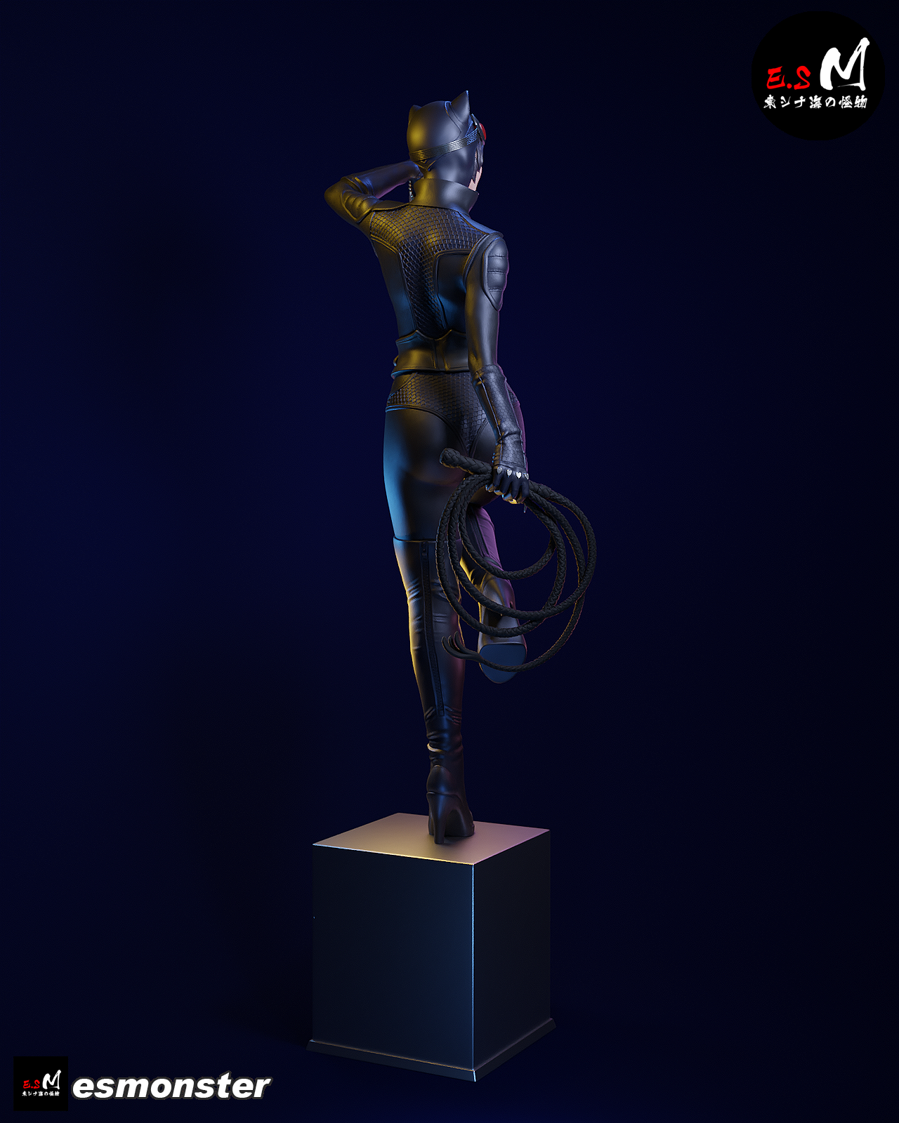 Catwoman Safecracker Style DC Unpainted Resin Garage Kit (1/6-1/12)