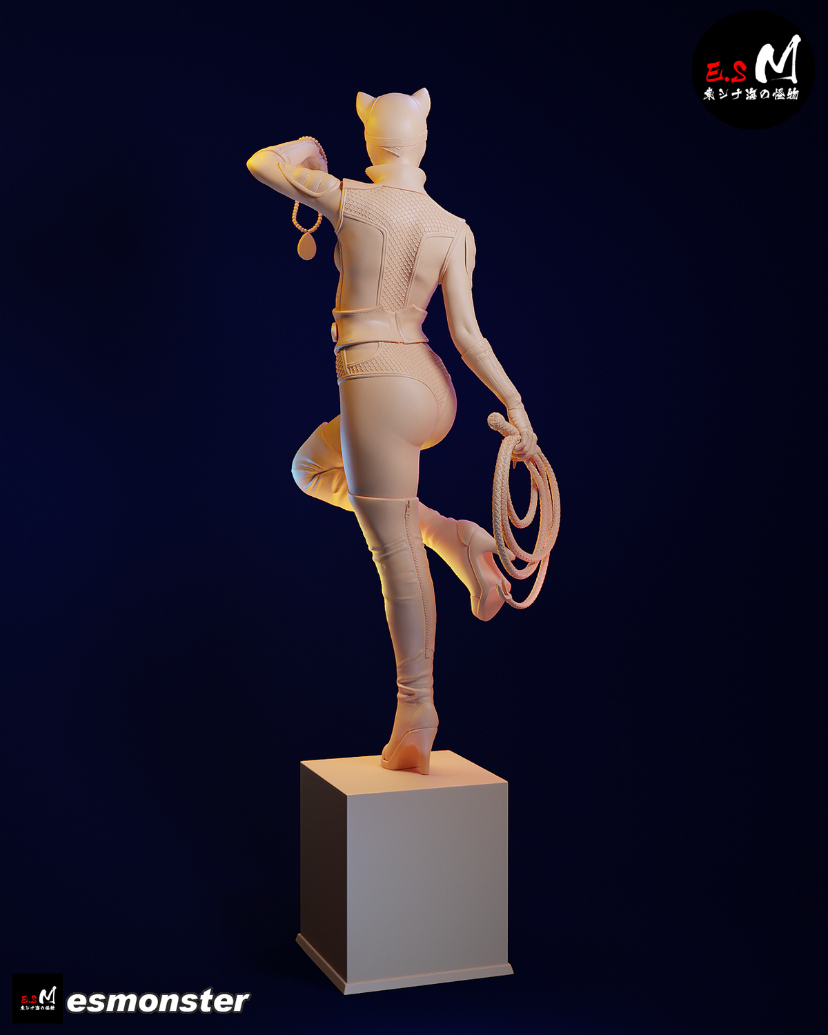Catwoman Safecracker Style DC Unpainted Resin Garage Kit (1/6-1/12)
