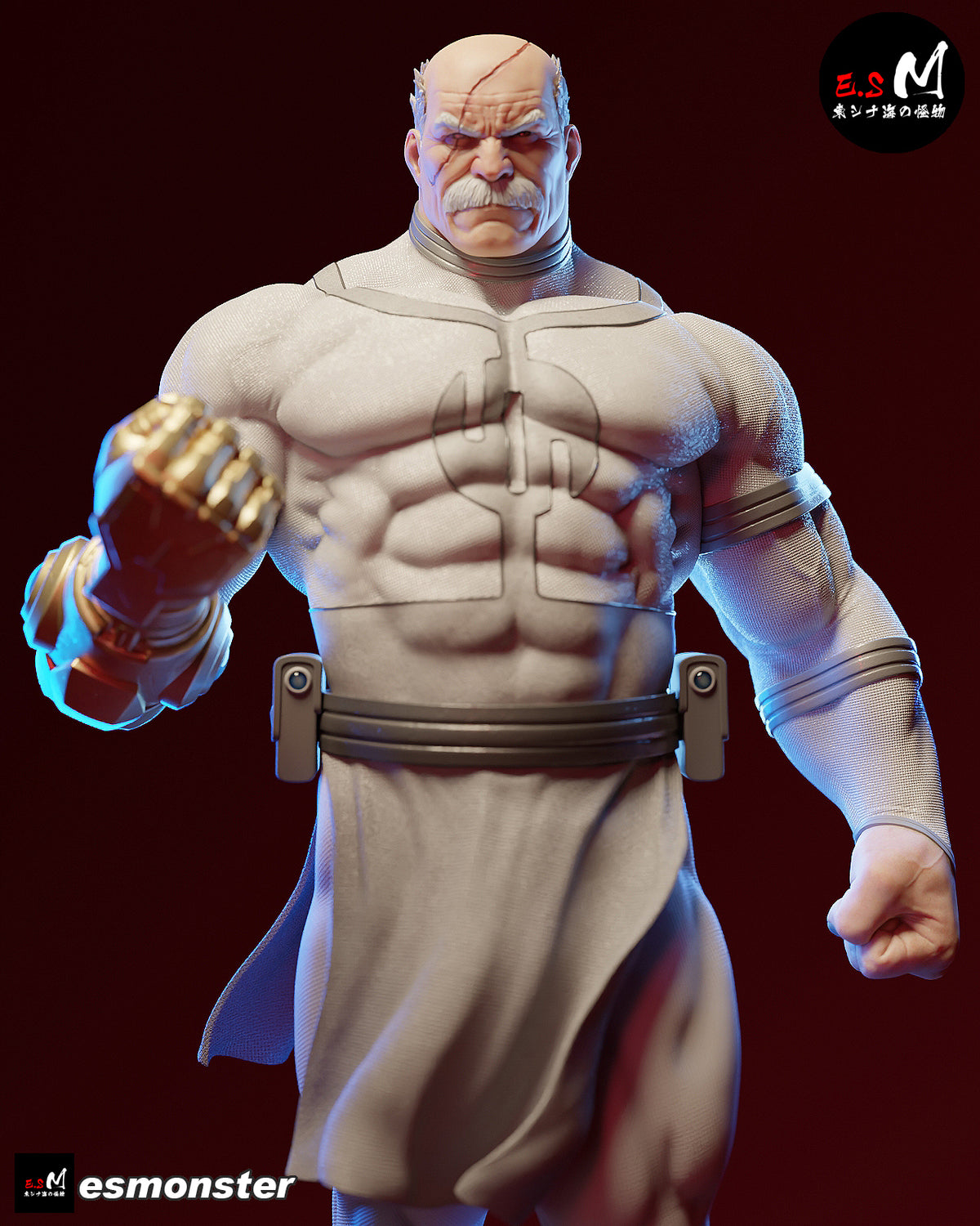 Conquest Style Invincible Unpainted Resin Garage Model Kit (1/6-1/12)