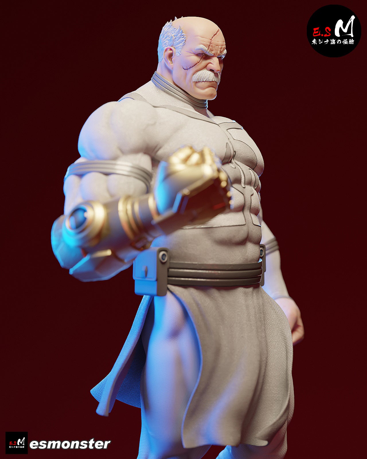 Conquest Style Invincible Unpainted Resin Garage Model Kit (1/6-1/12)