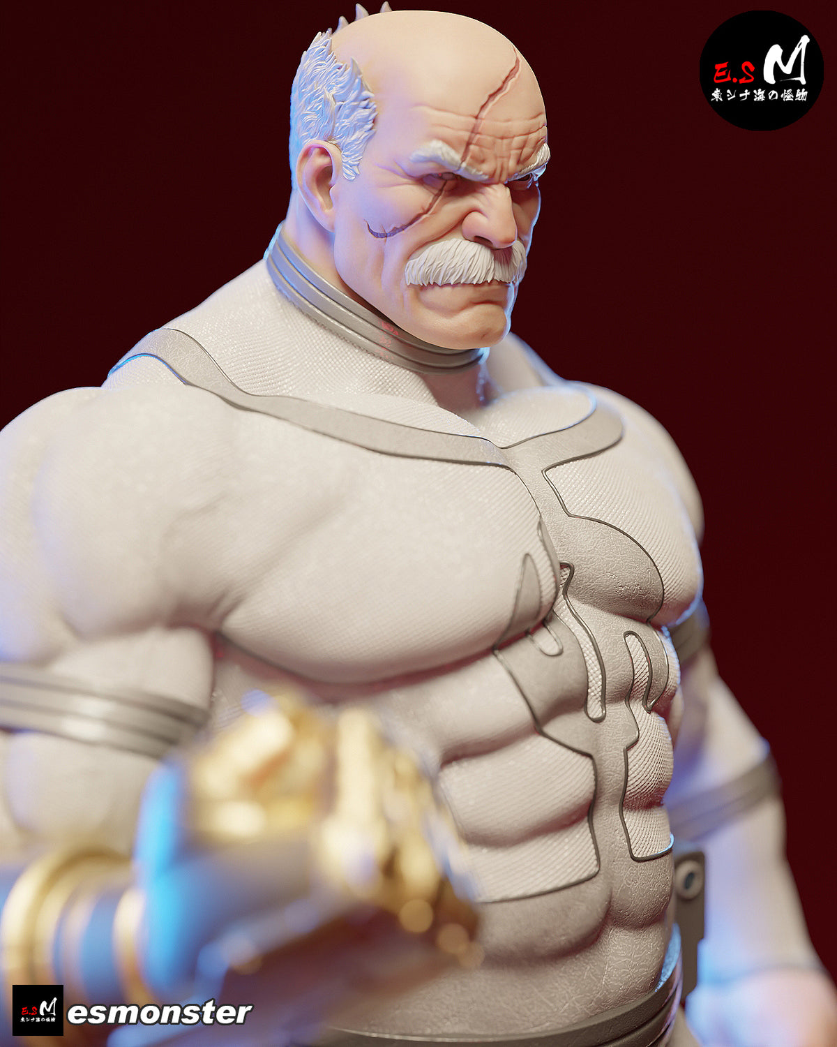 Conquest Style Invincible Unpainted Resin Garage Model Kit (1/6-1/12)