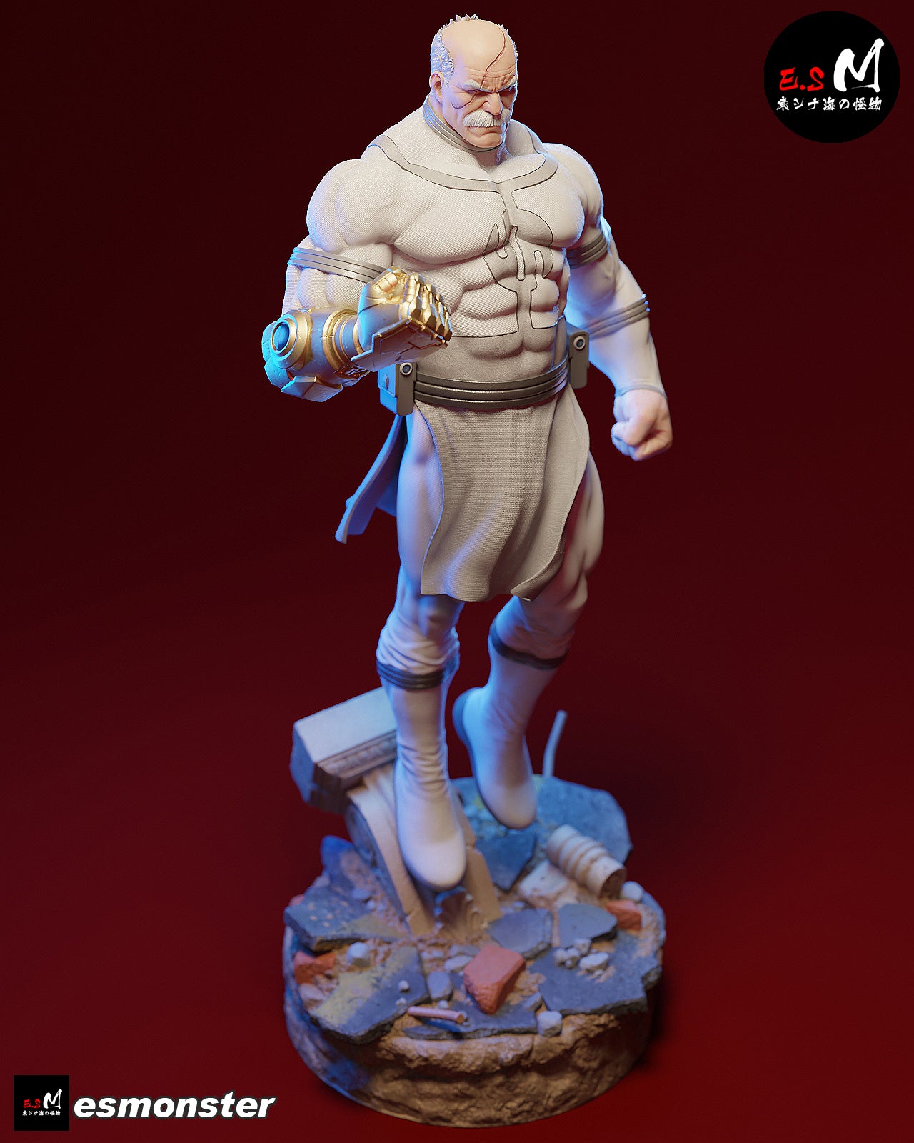 Conquest Style Invincible Unpainted Resin Garage Model Kit (1/6-1/12)