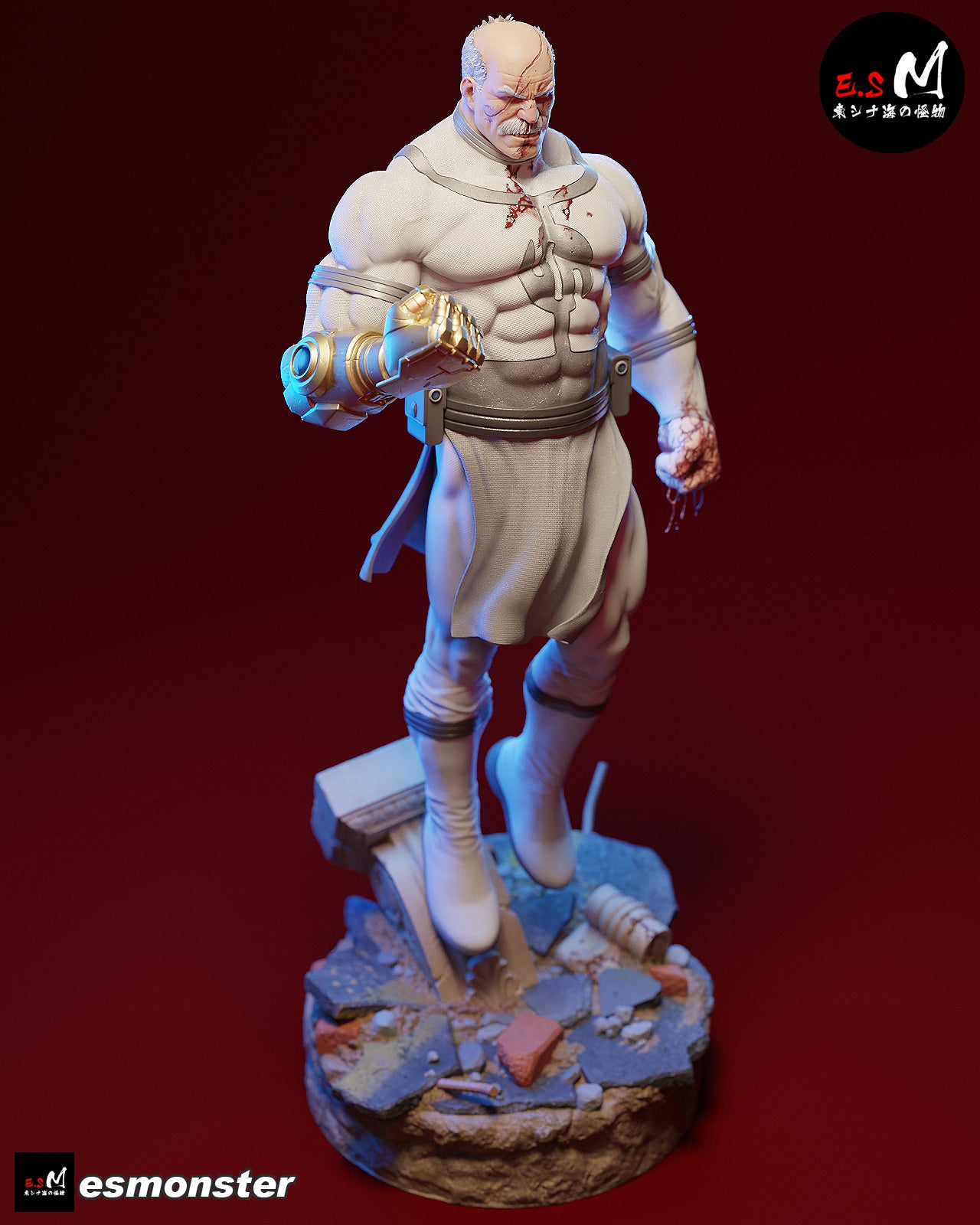 Conquest Style Invincible Unpainted Resin Garage Model Kit (1/6-1/12)