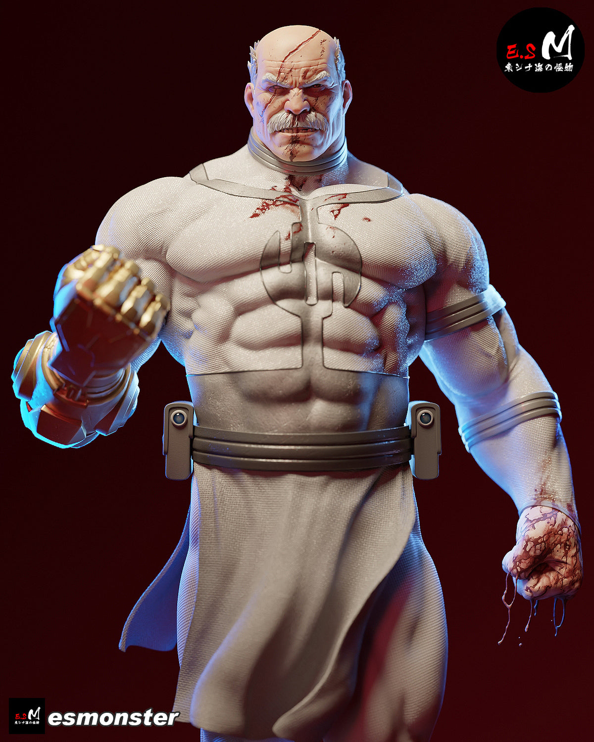 Conquest Style Invincible Unpainted Resin Garage Model Kit (1/6-1/12)