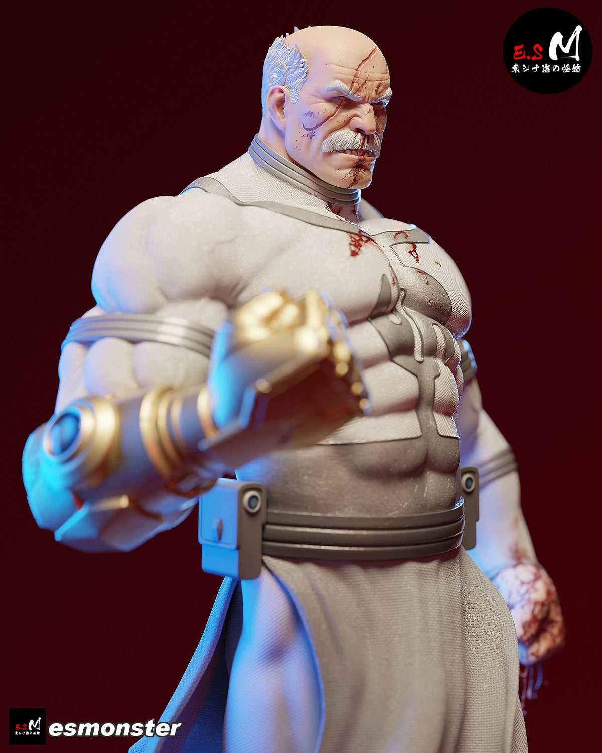 Conquest Style Invincible Unpainted Resin Garage Model Kit (1/6-1/12)